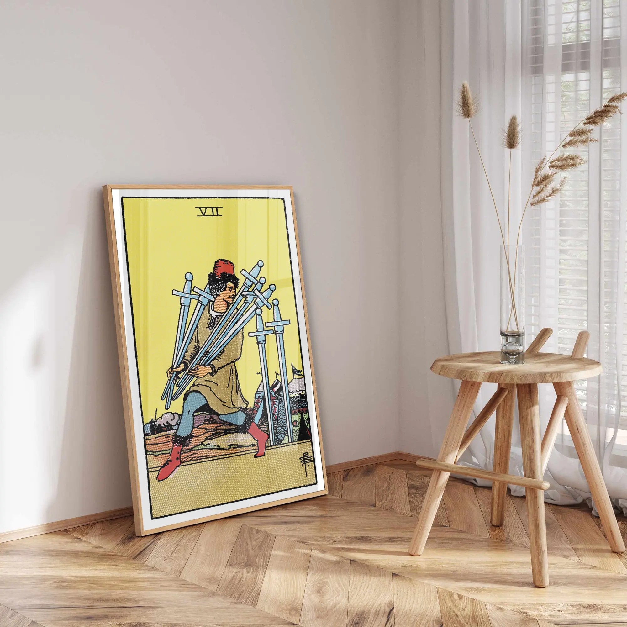 Seven of Swords :Tarot Card