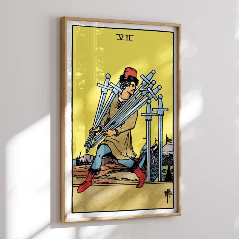 Seven of Swords :Tarot Card