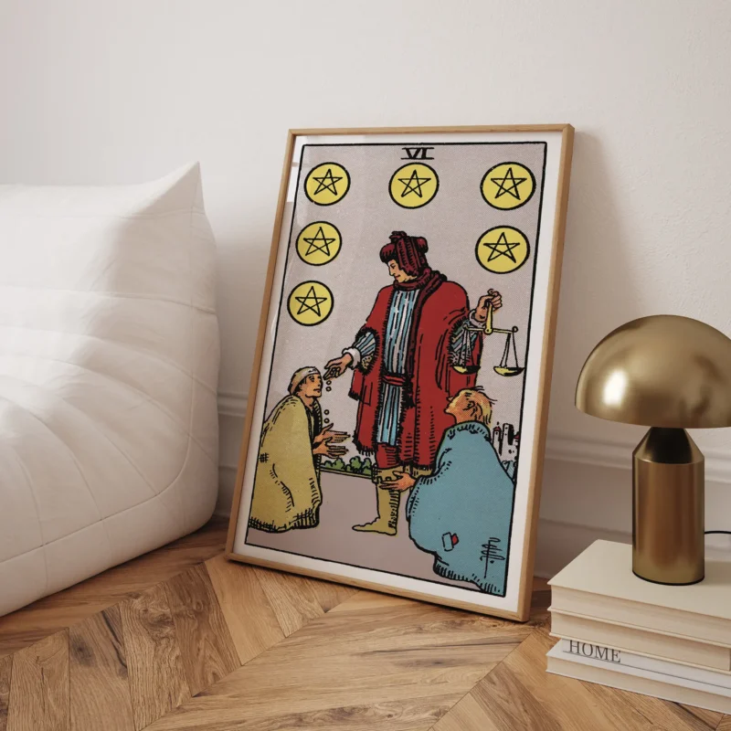 Six of Pentacles :Tarot Card