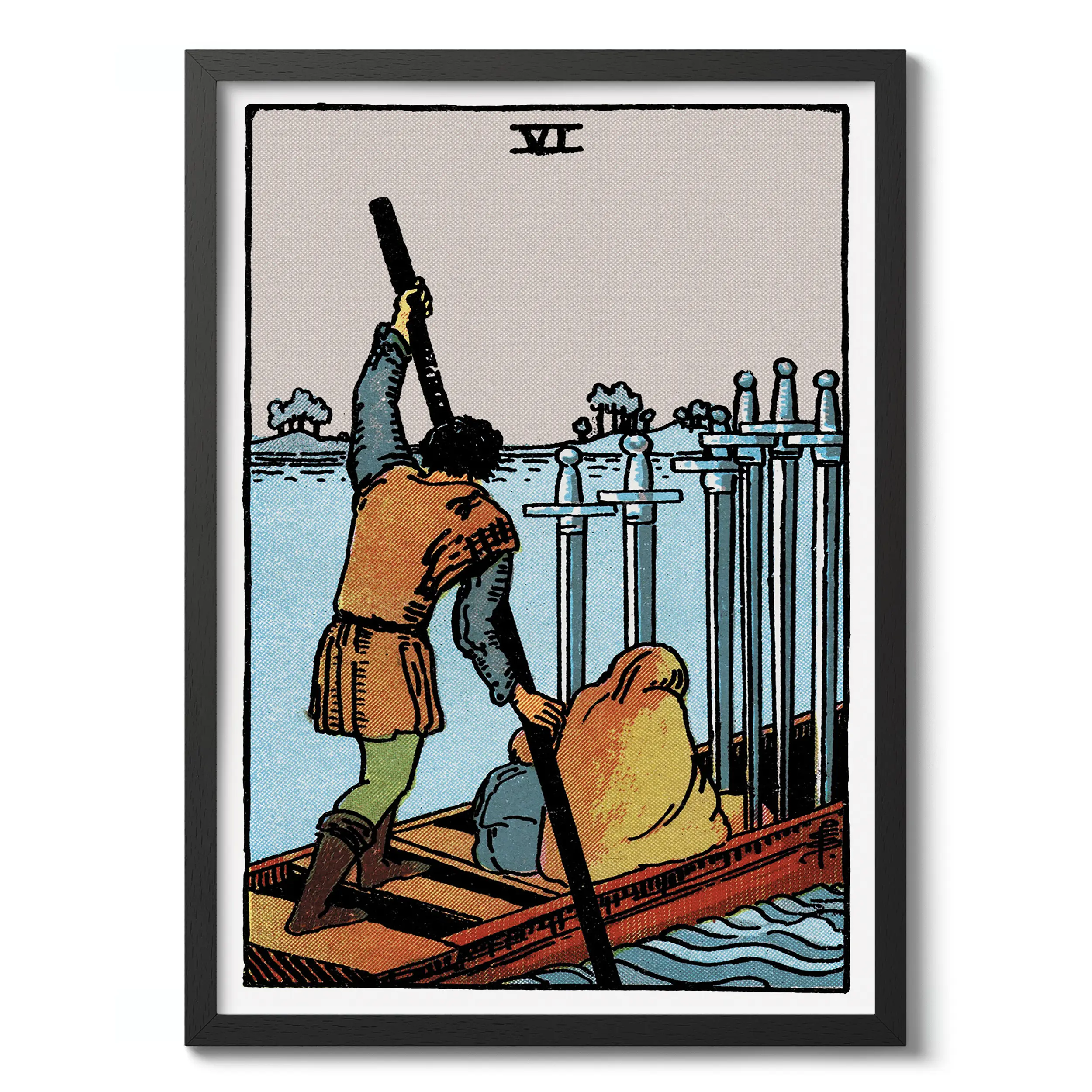 Six of Swords :Tarot Card