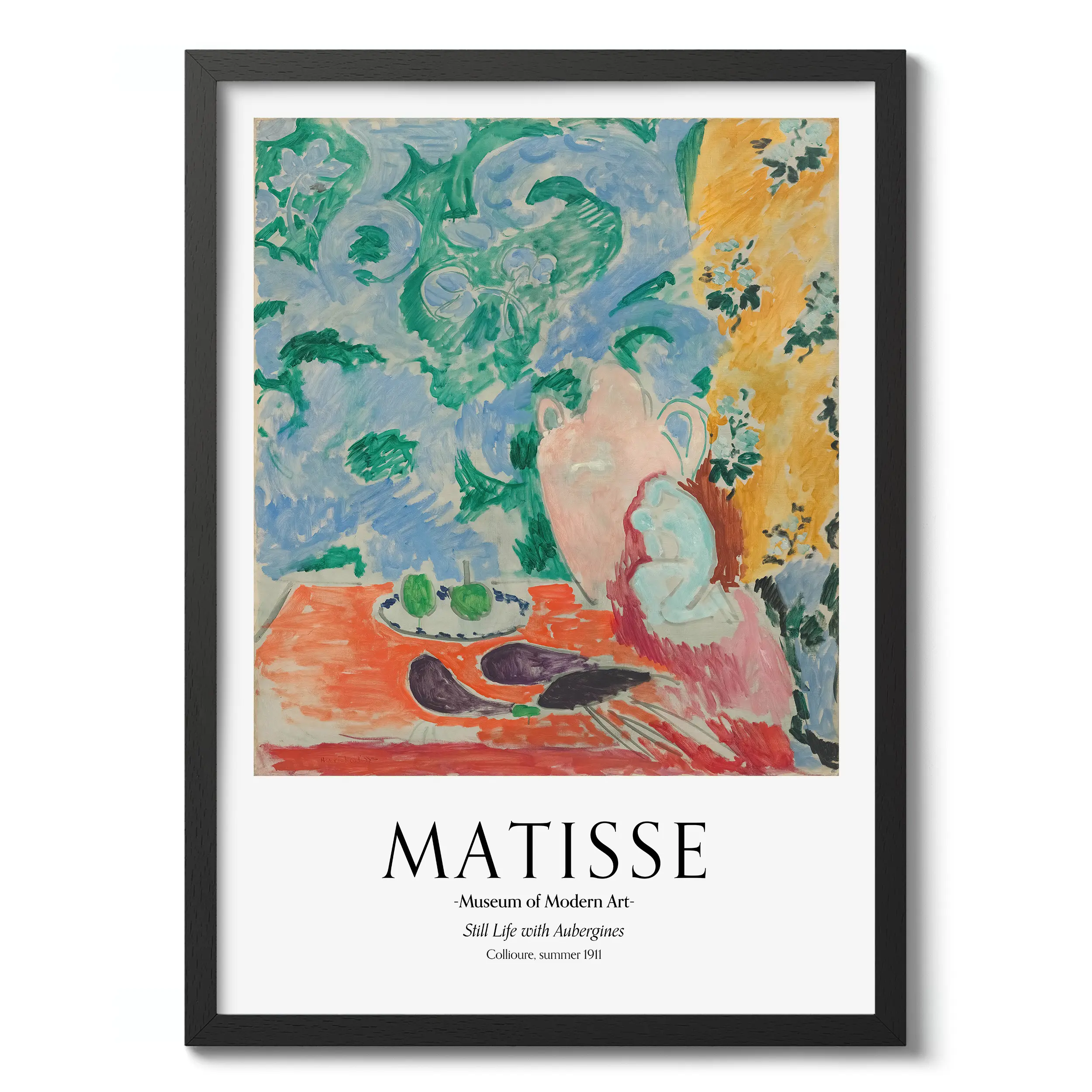 Still Life with Aubergines :Henri Matisse