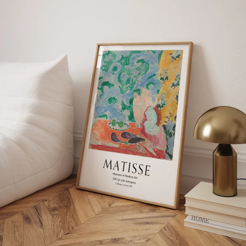 Still Life with Aubergines :Henri Matisse