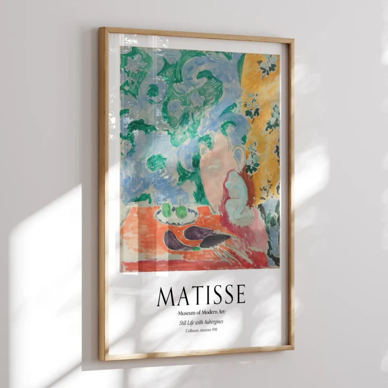 Still Life with Aubergines :Henri Matisse