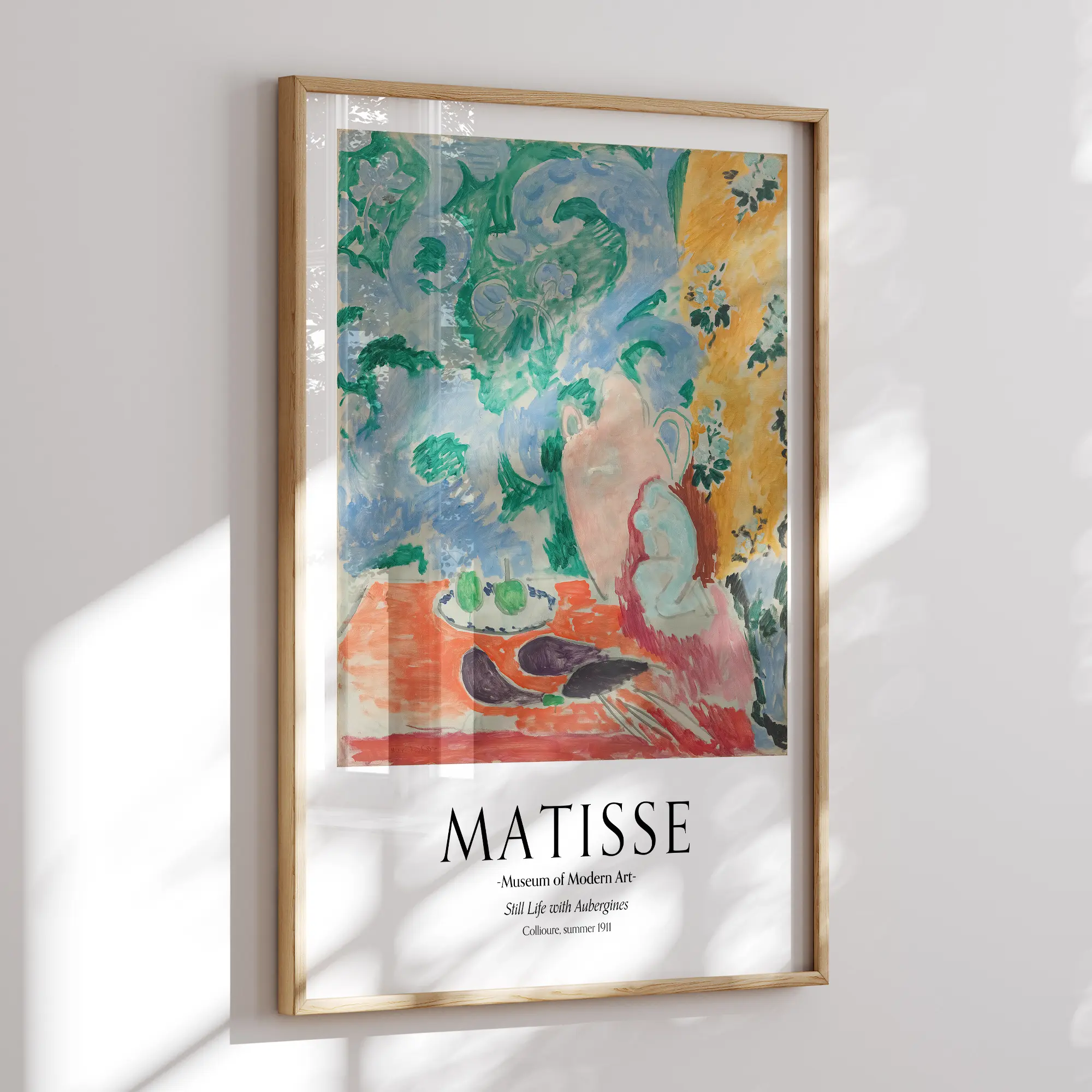 Still Life with Aubergines :Henri Matisse