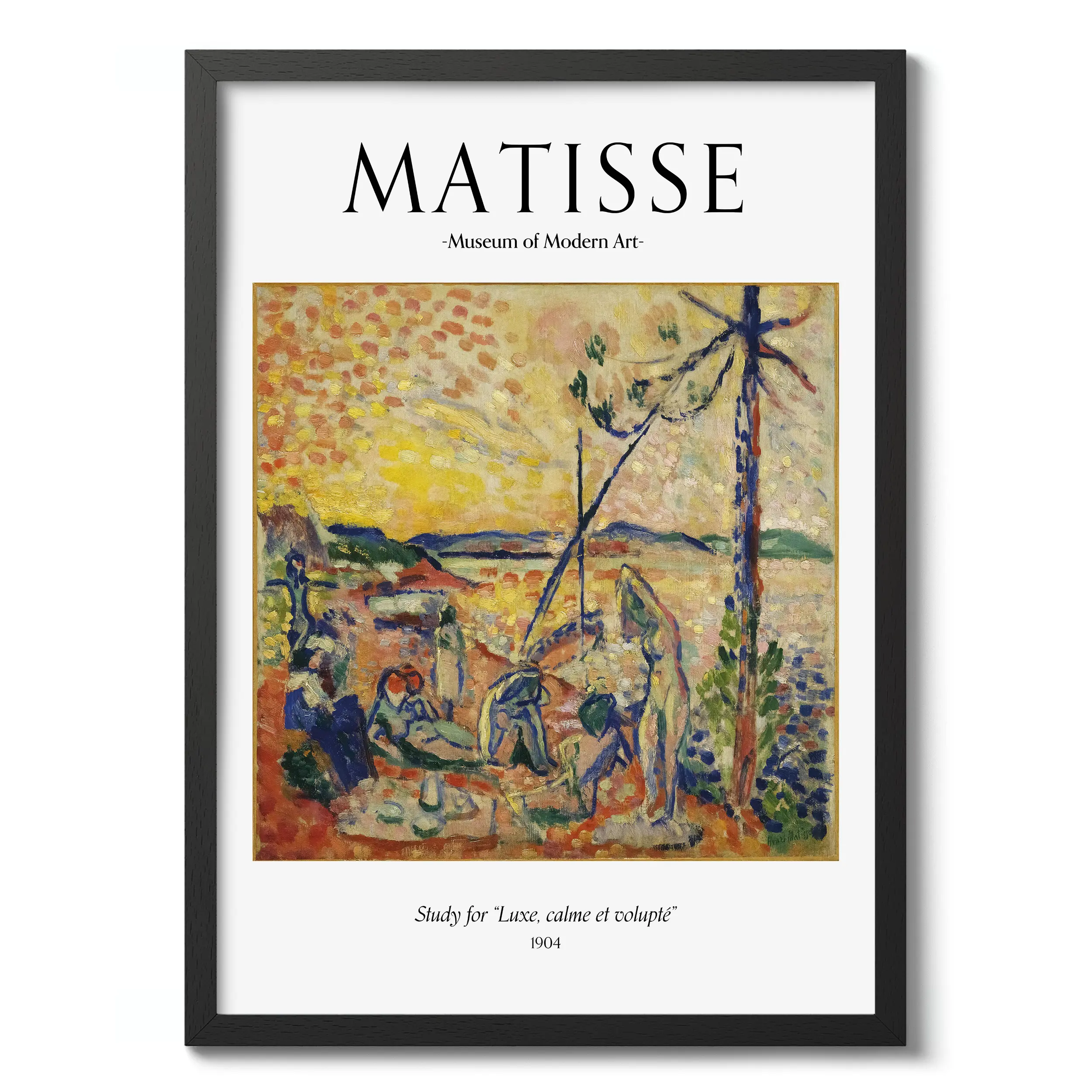 Study for Luxe, calme et volupté :Henri Matisse