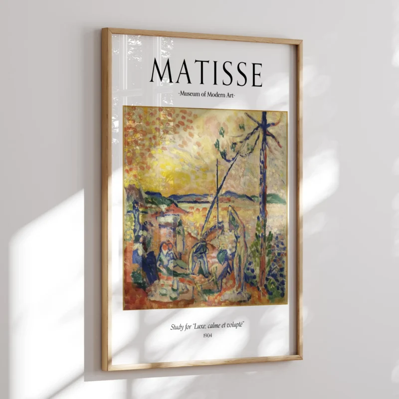 Study for Luxe, calme et volupté :Henri Matisse