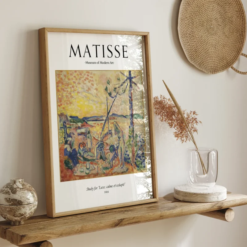 Study for Luxe, calme et volupté :Henri Matisse
