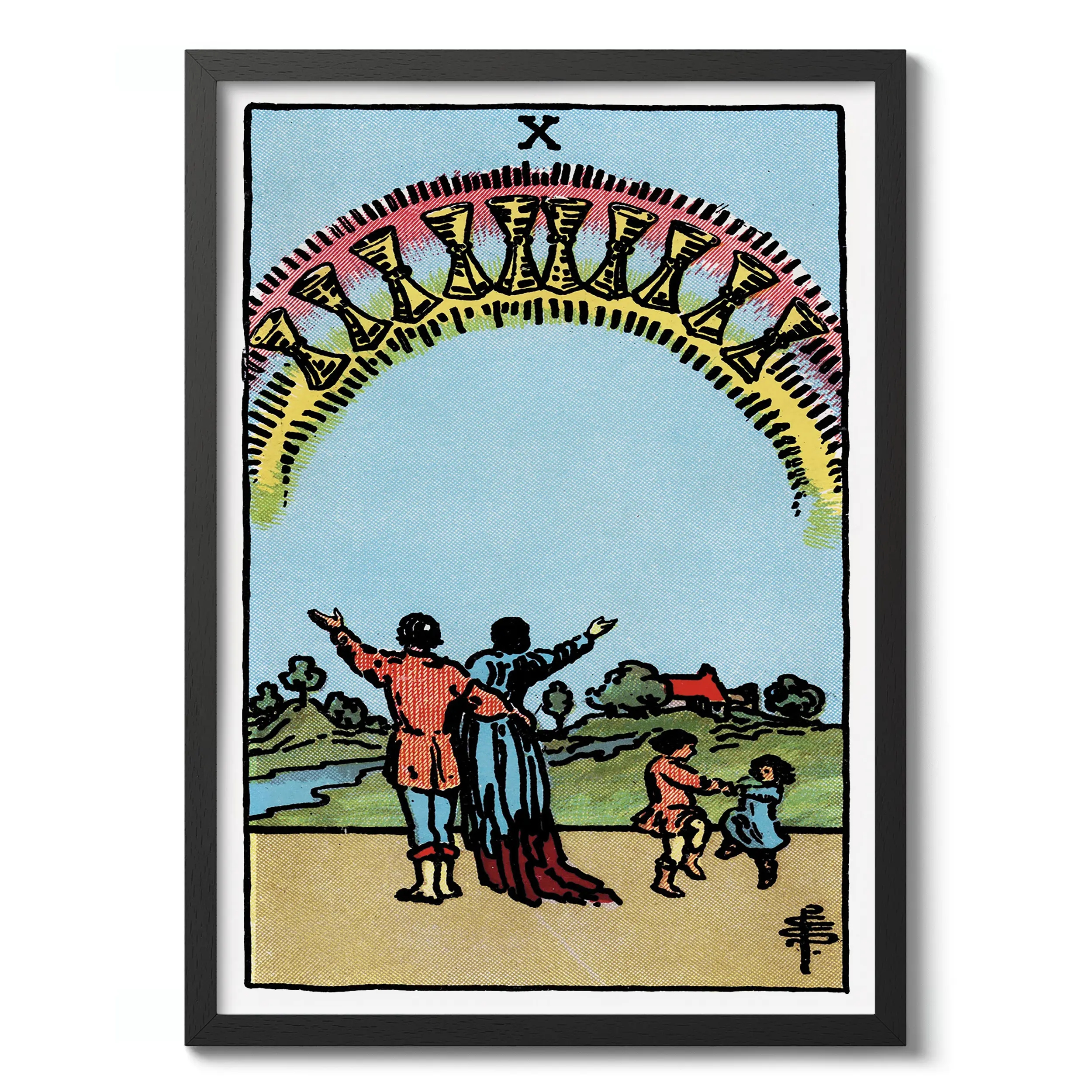 Ten of Cups :Tarot Card
