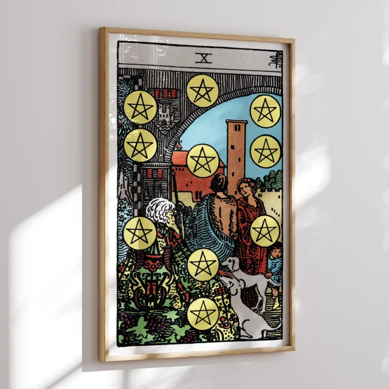 Ten of Pentacles :Tarot Card