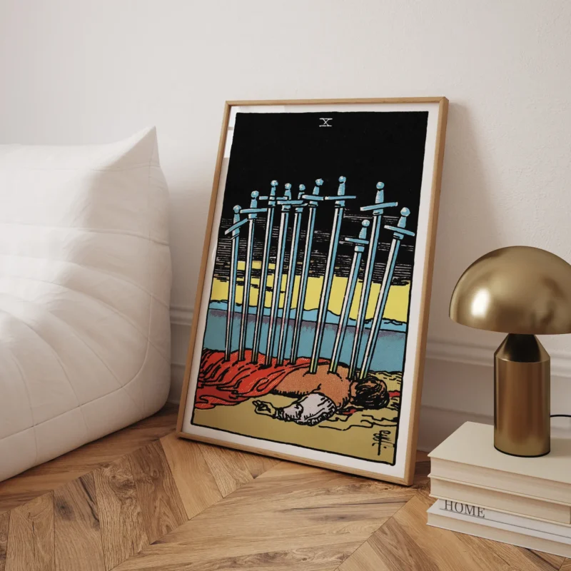 Ten of Swords :Tarot Card