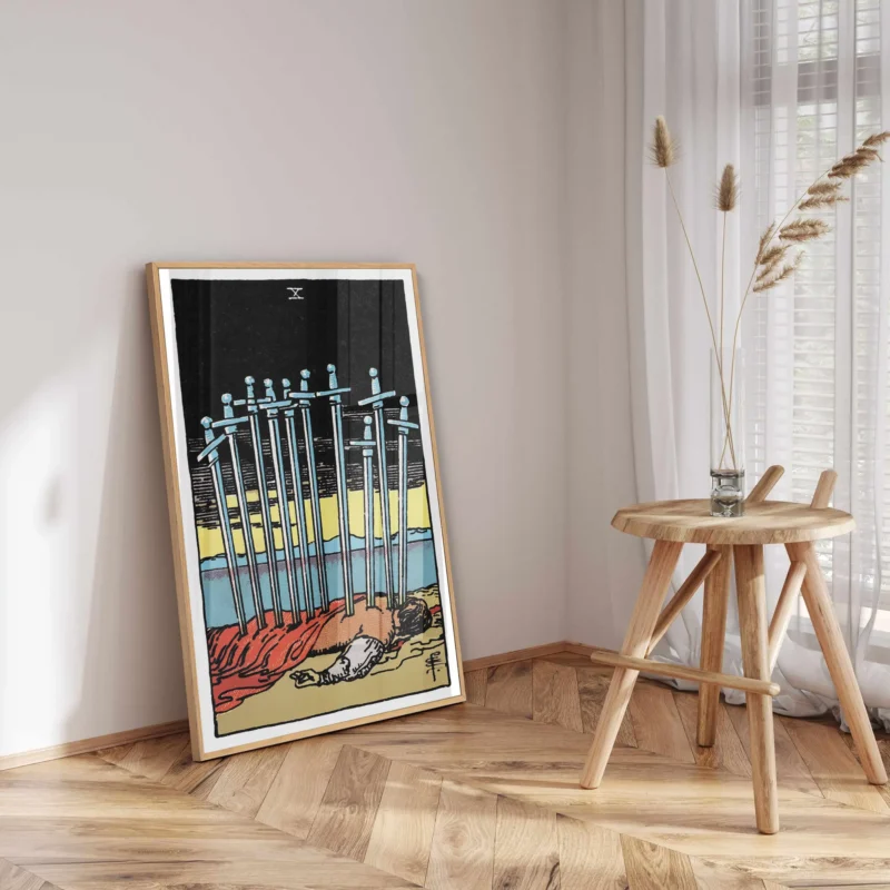 Ten of Swords :Tarot Card