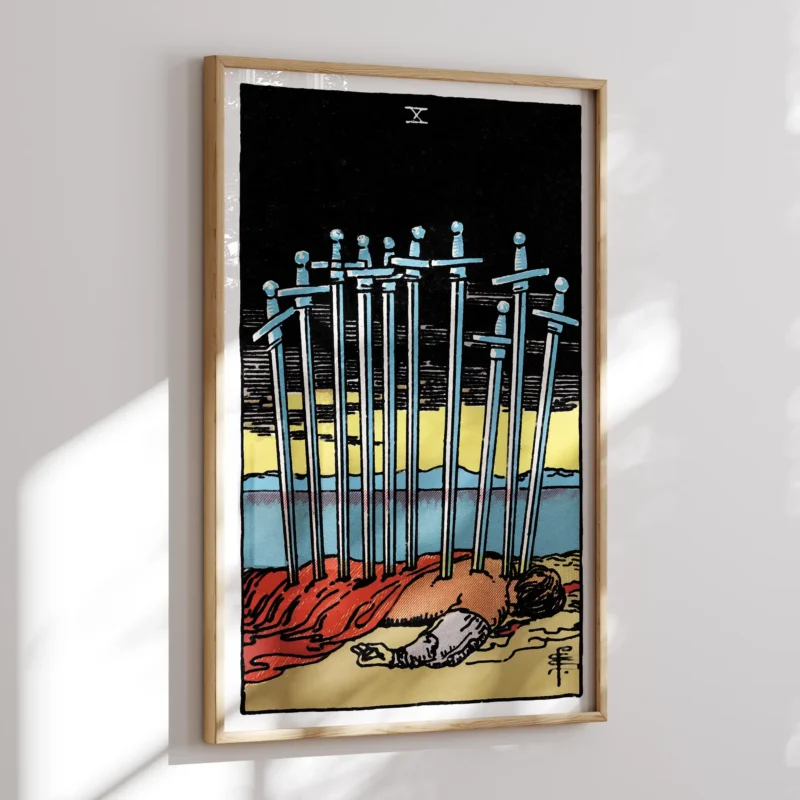 Ten of Swords :Tarot Card