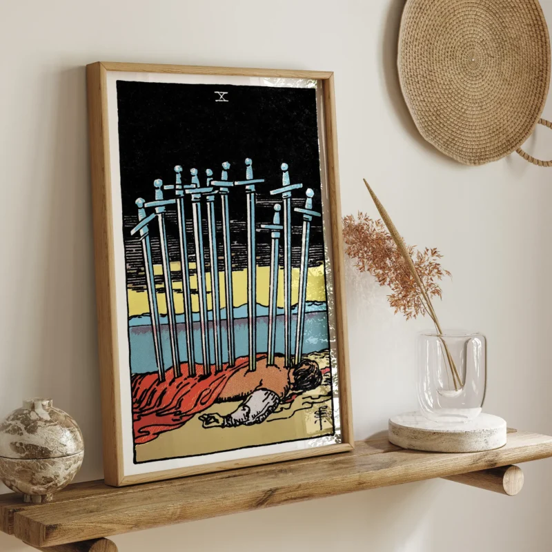 Ten of Swords :Tarot Card