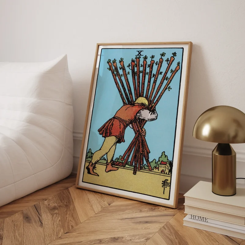 Ten of Wands :Tarot Card