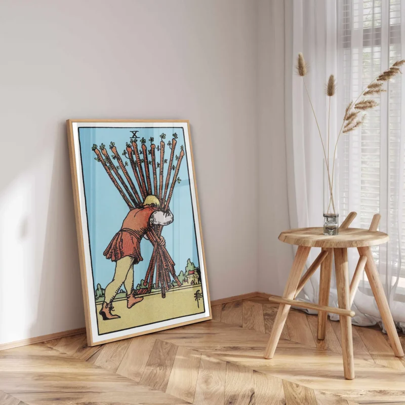 Ten of Wands :Tarot Card