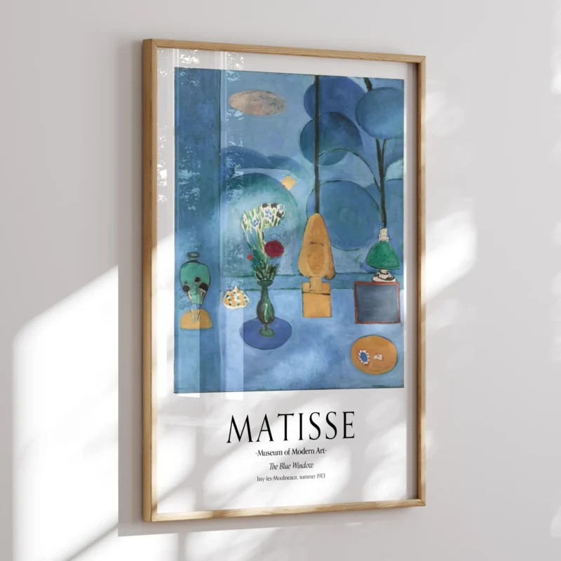 The Blue Window :Henri Matisse