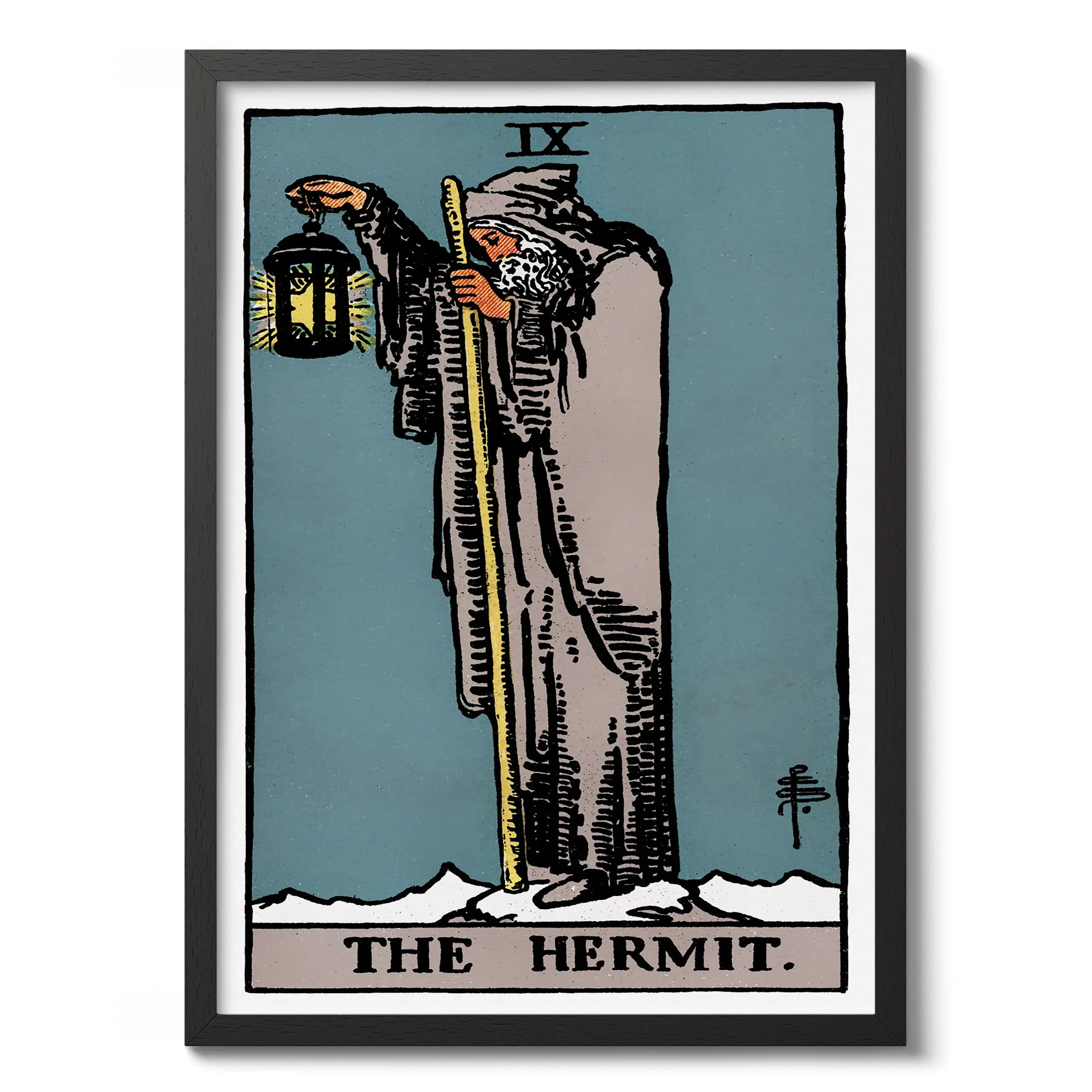 The Hermit :Tarot Card
