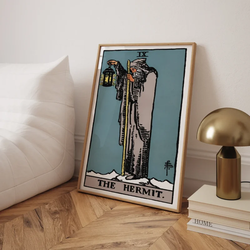 The Hermit :Tarot Card