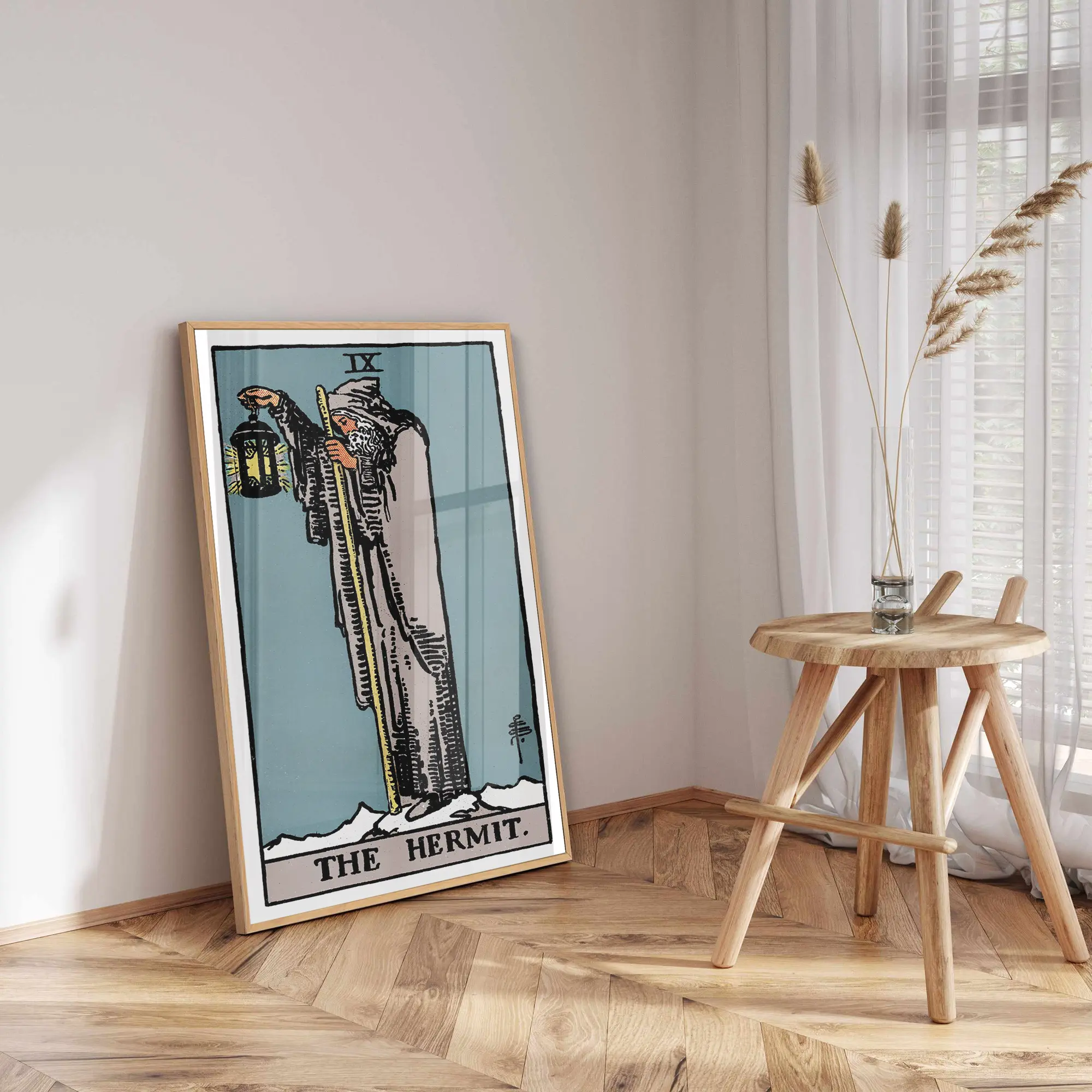 The Hermit :Tarot Card