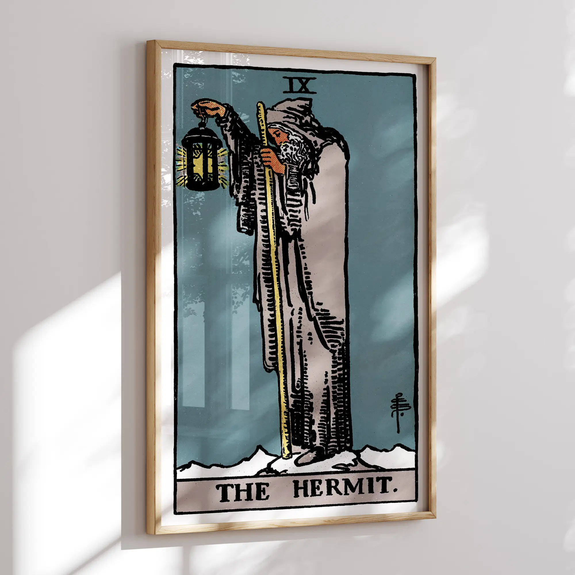 The Hermit :Tarot Card