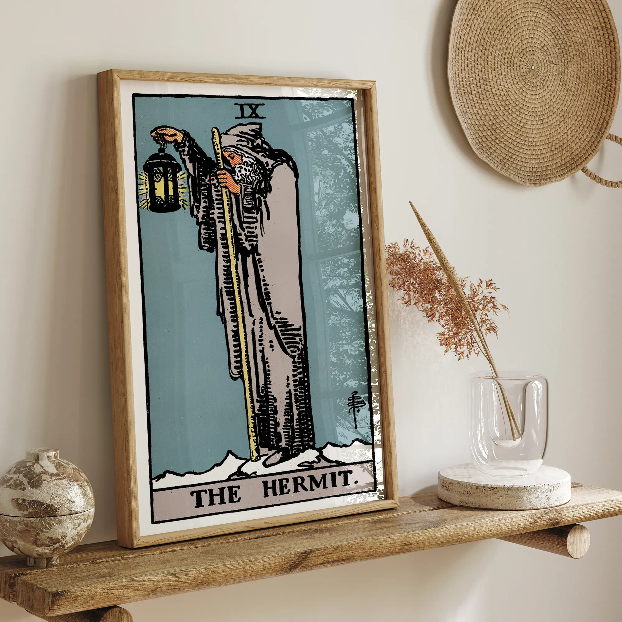 The Hermit :Tarot Card