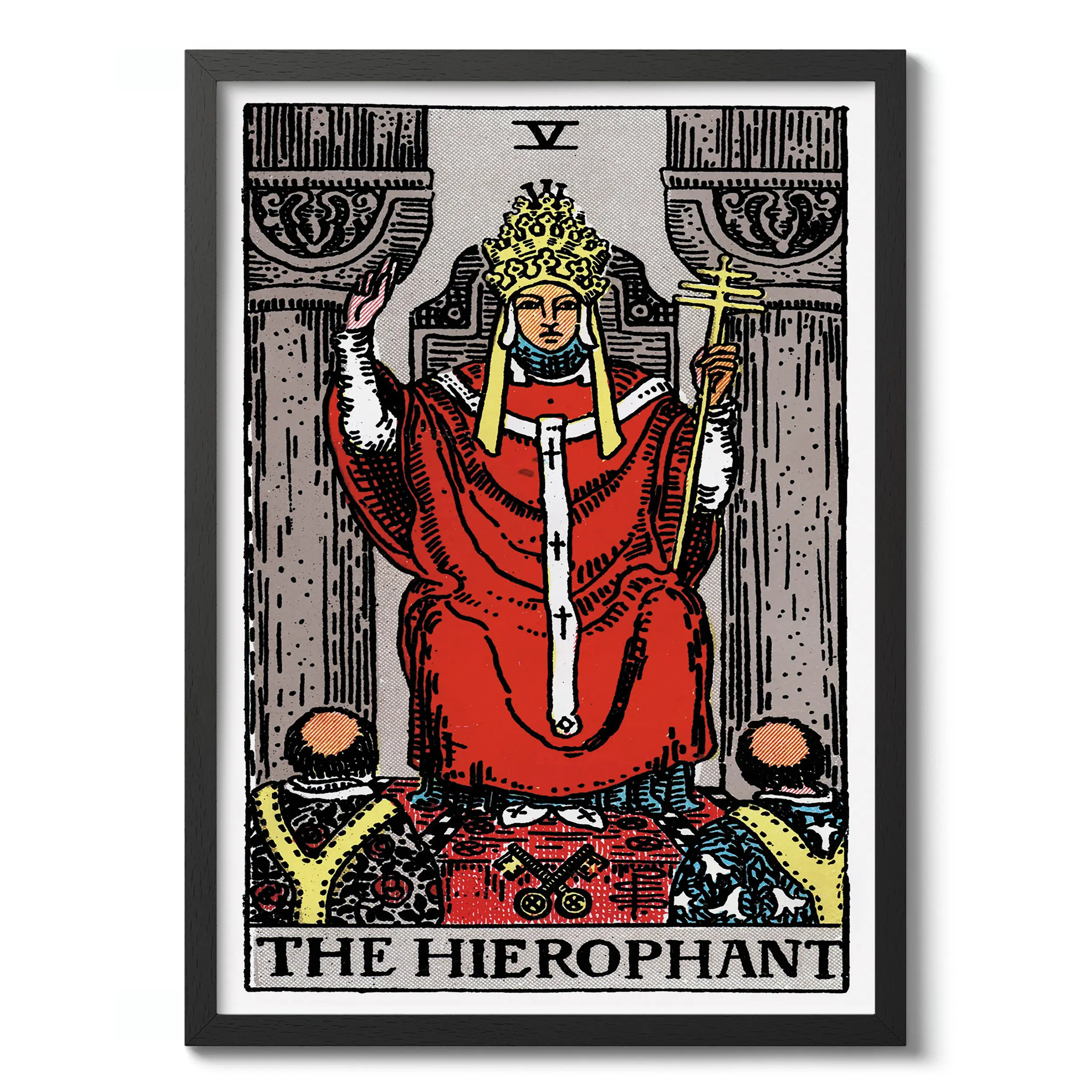 The Hierophant :Tarot Card