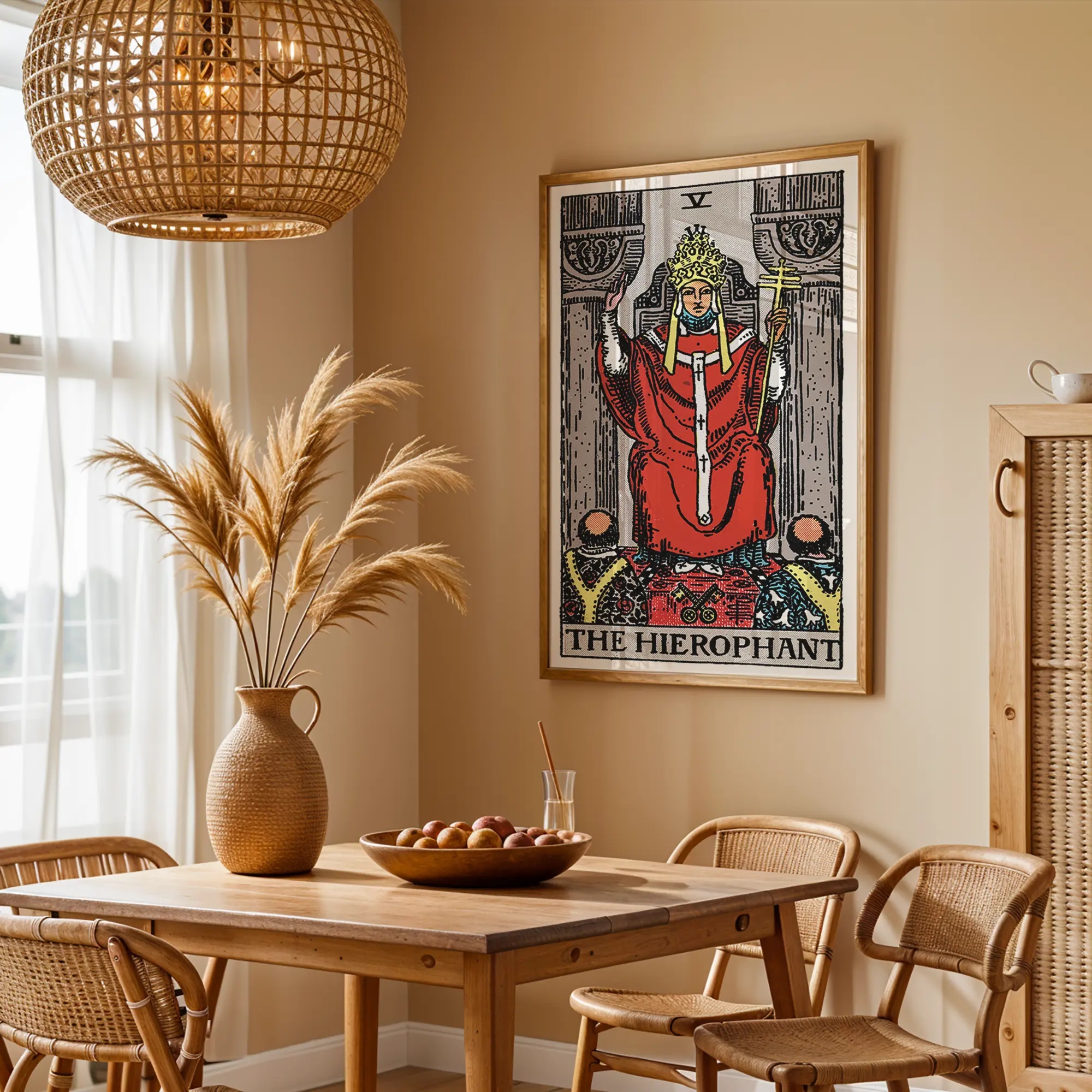 The Hierophant :Tarot Card