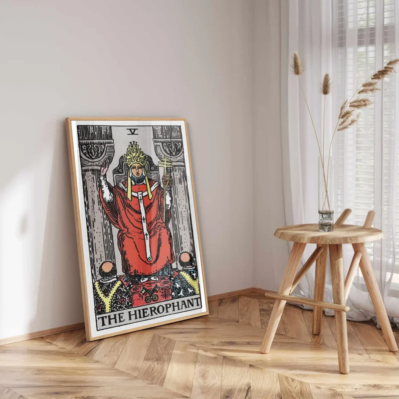 The Hierophant :Tarot Card