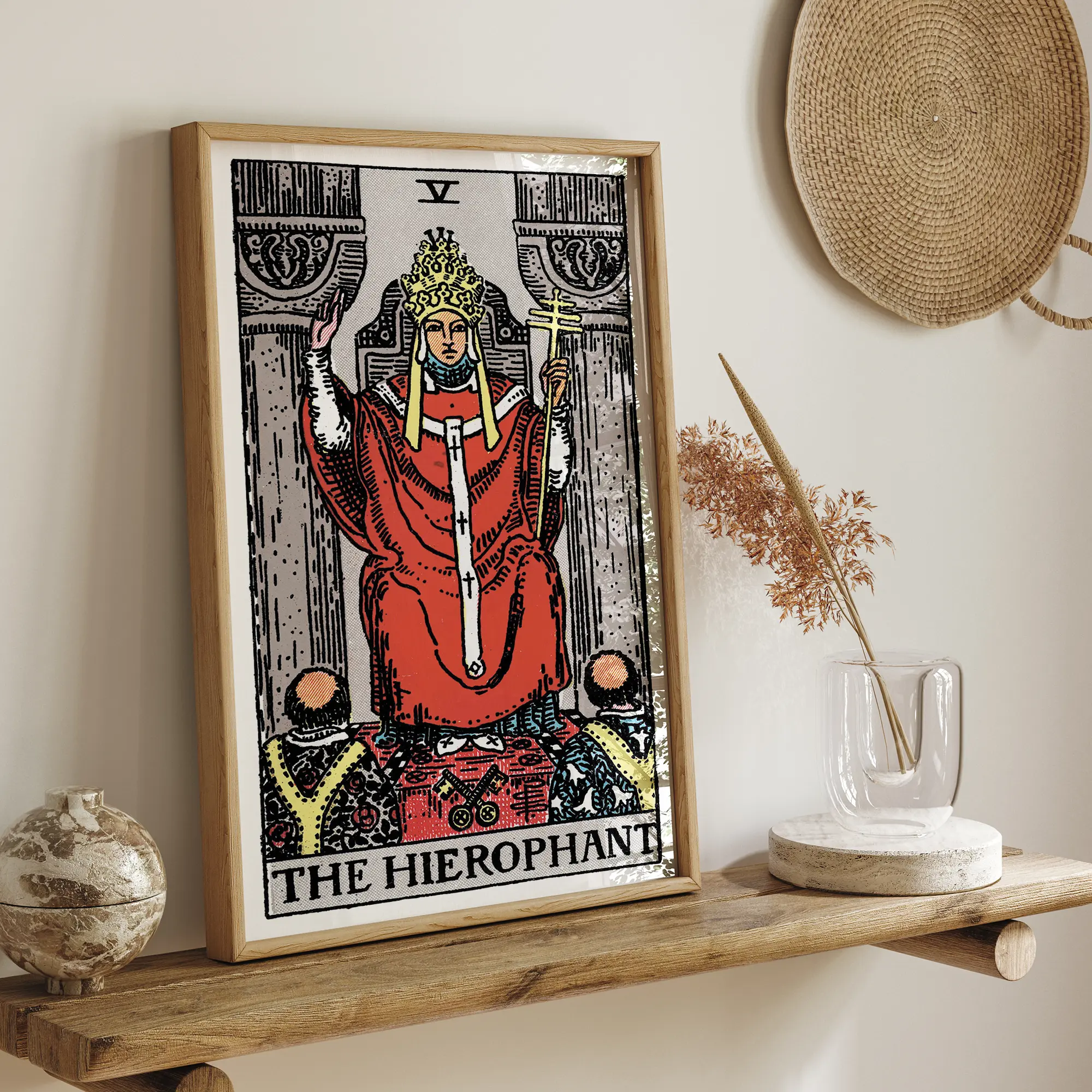The Hierophant :Tarot Card