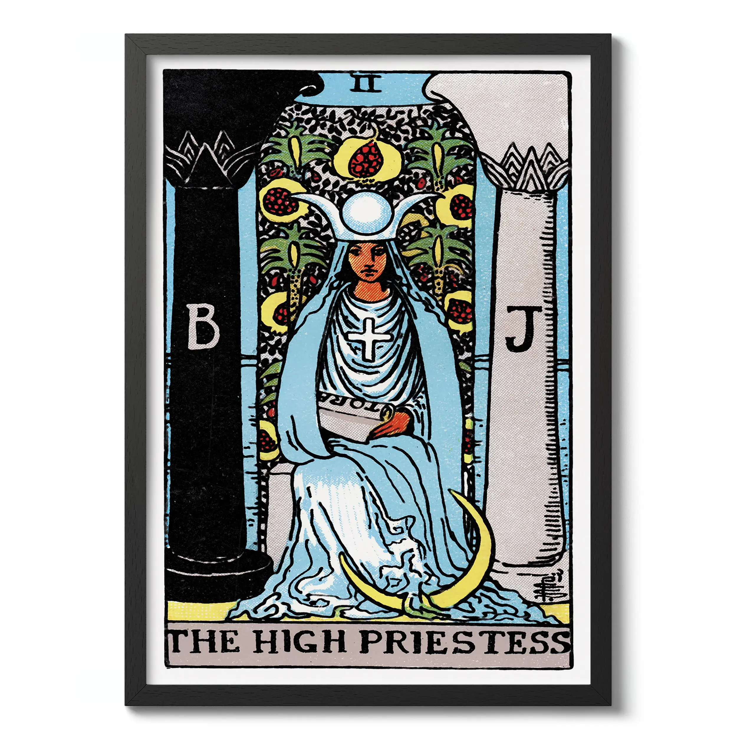 The High Priestess :Tarot Card