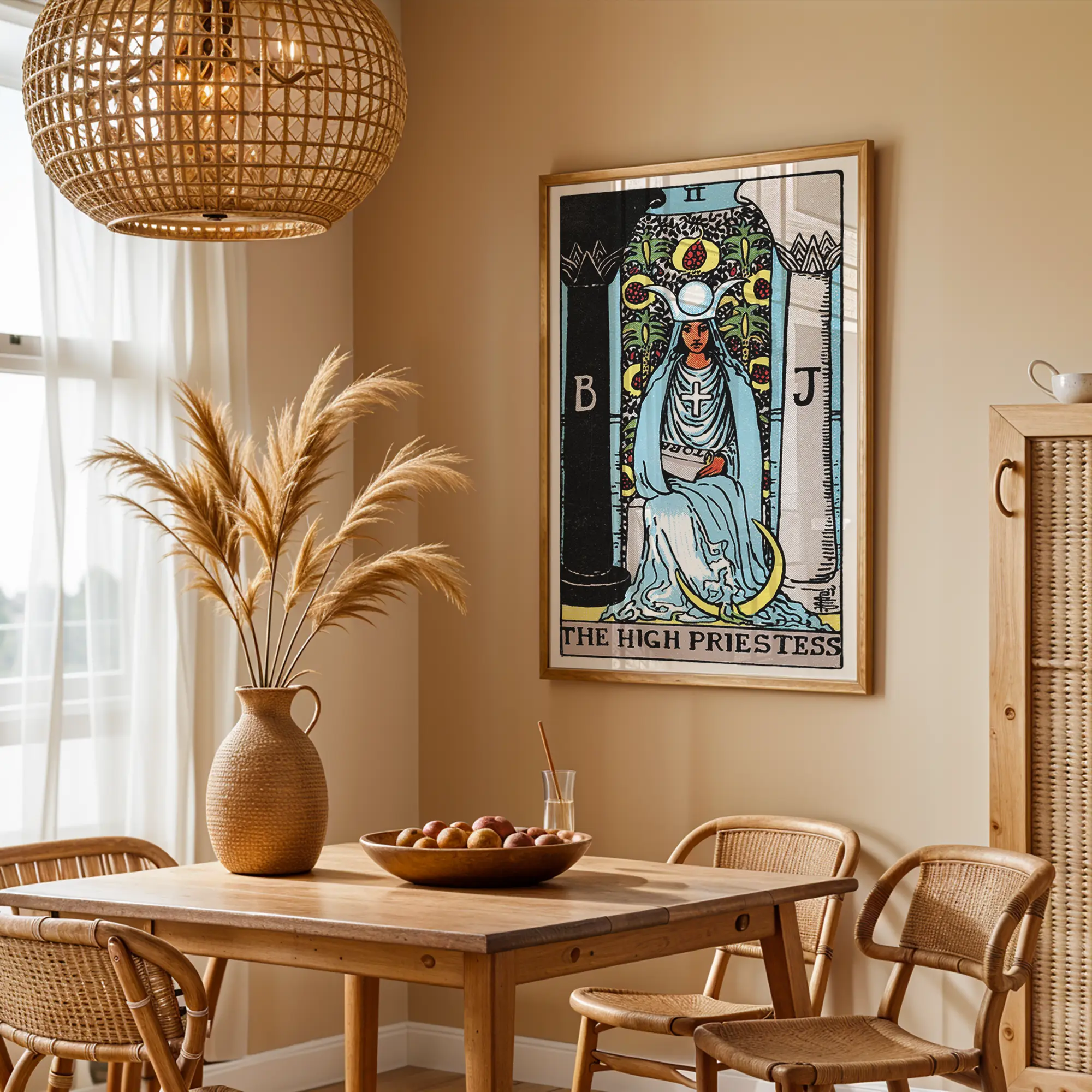 The High Priestess :Tarot Card