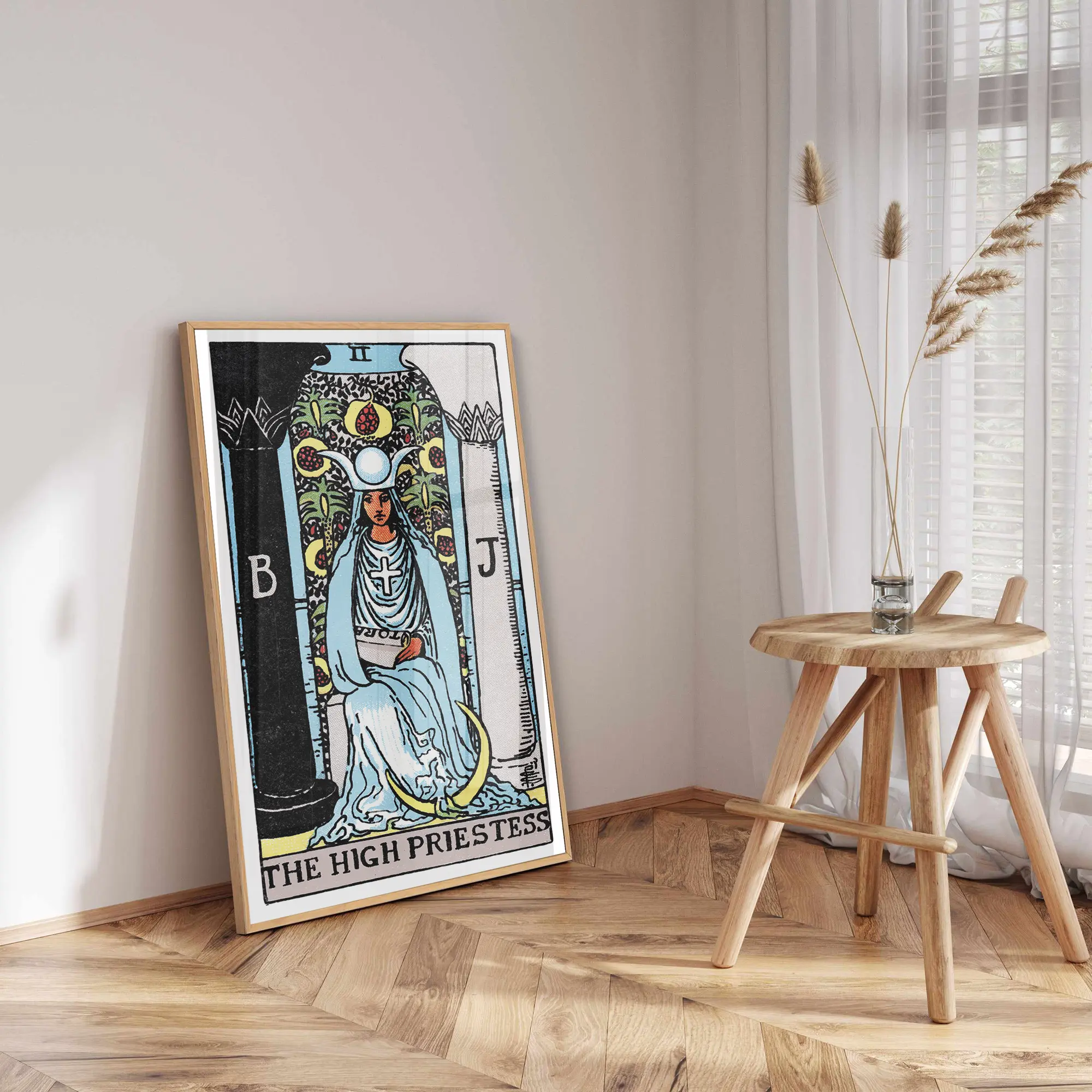 The High Priestess :Tarot Card