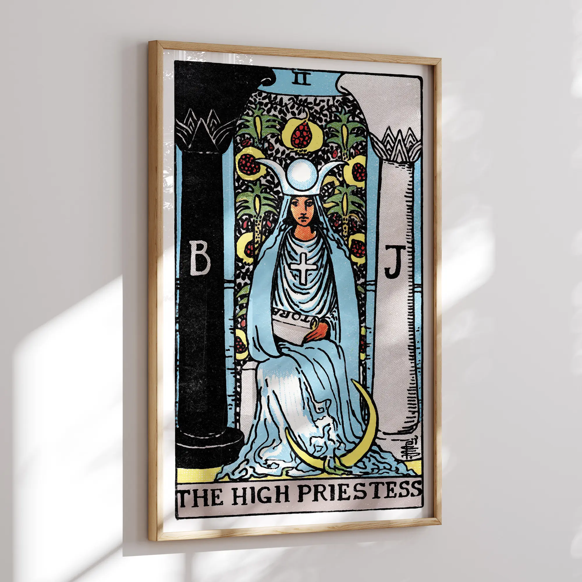 The High Priestess :Tarot Card