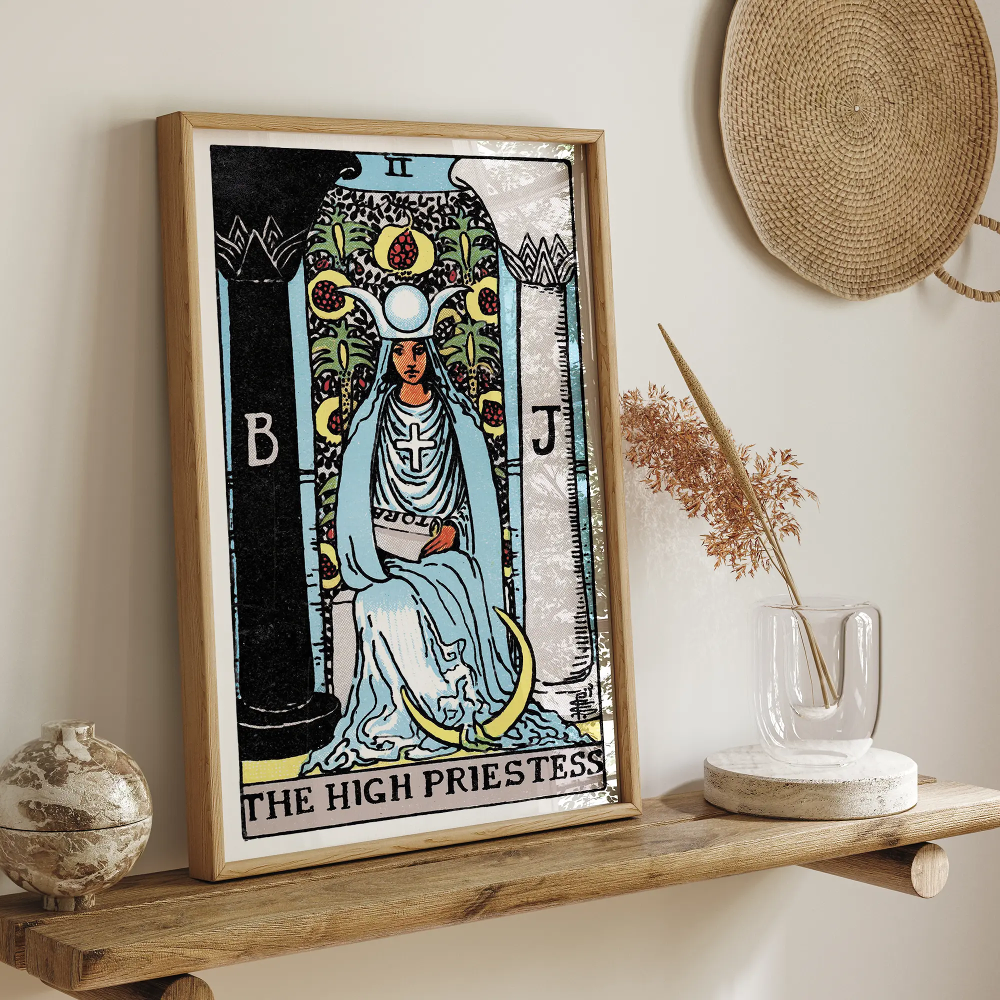 The High Priestess :Tarot Card