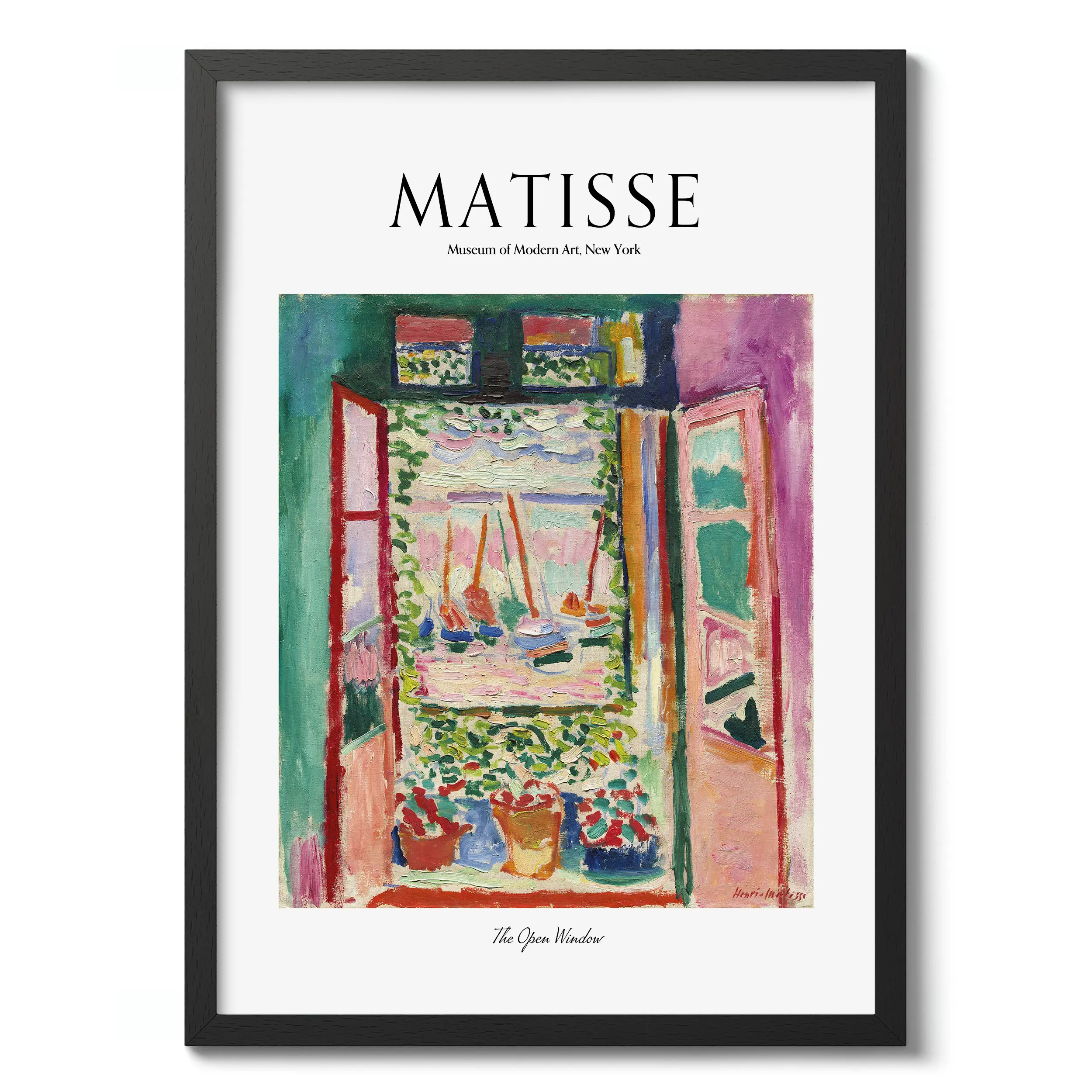 The Open Window :Henri Matisse