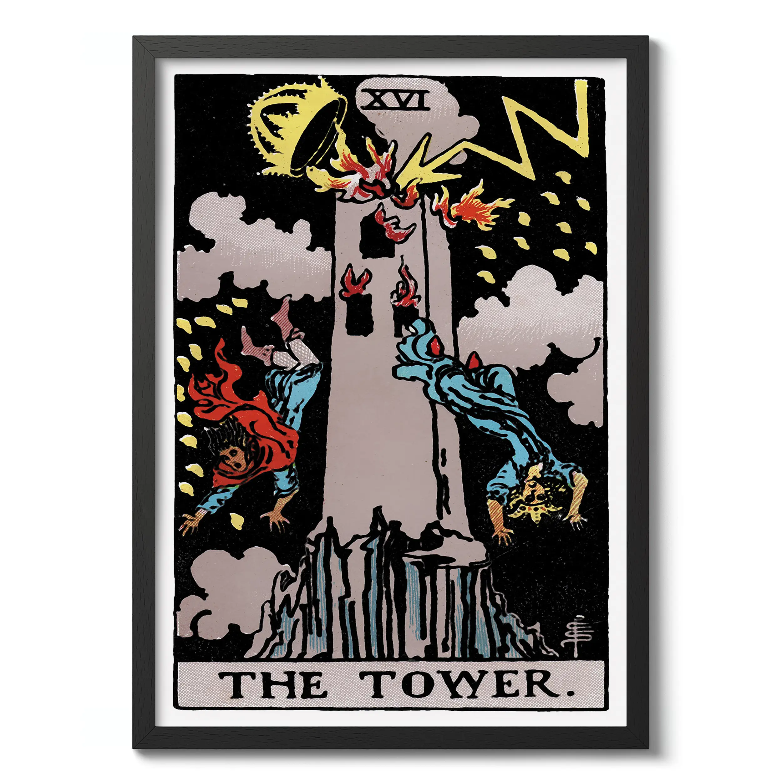 The Tower :Tarot Card