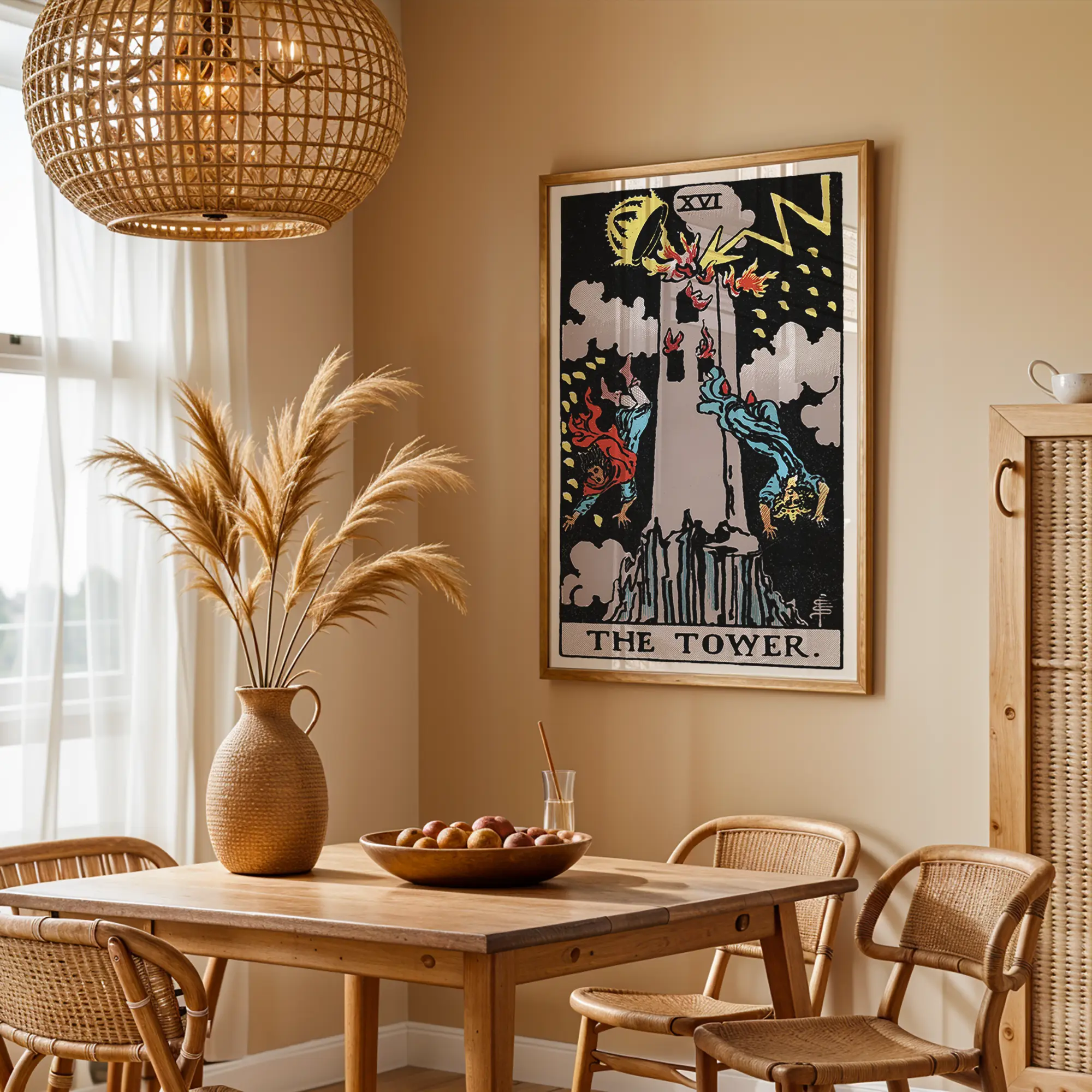 The Tower :Tarot Card