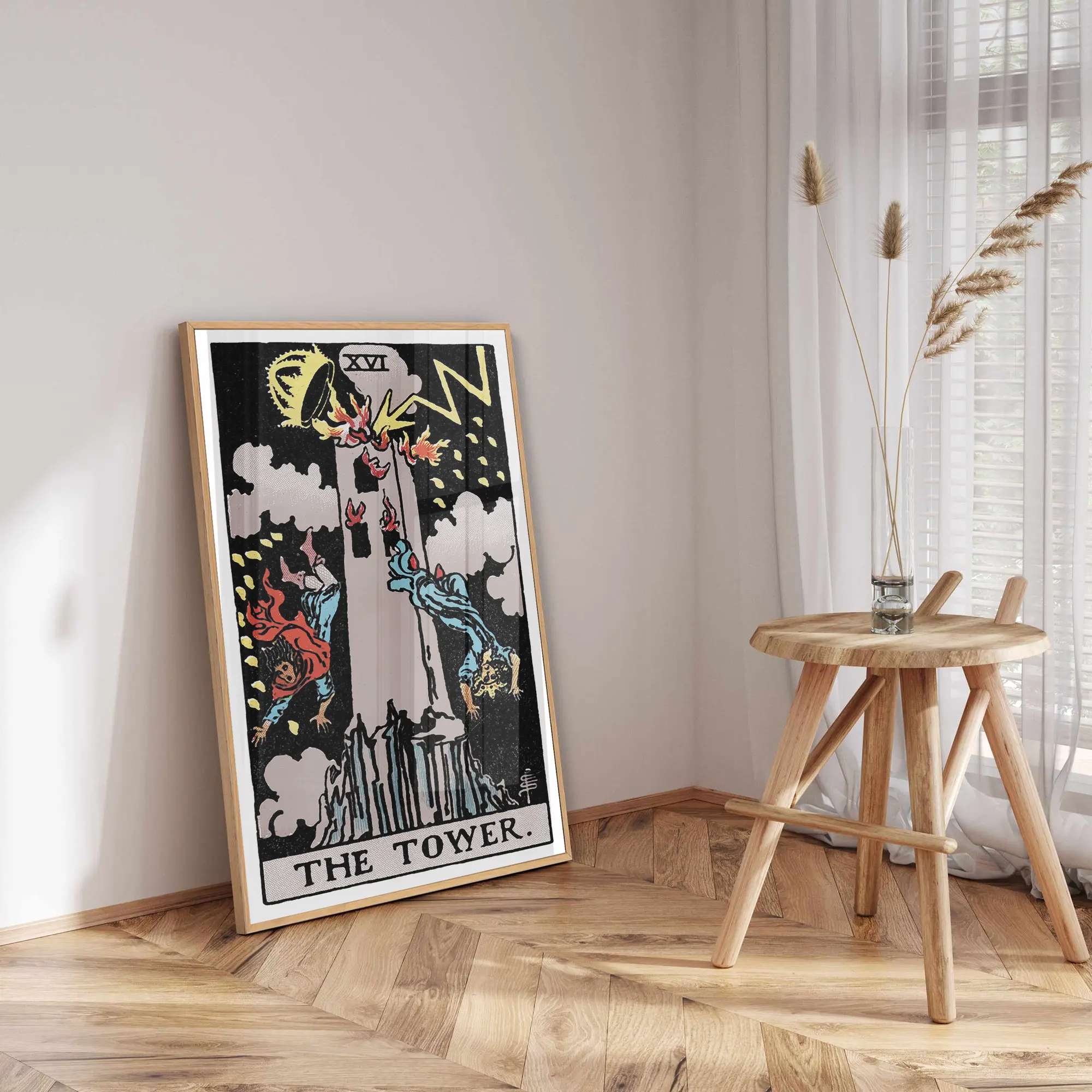 The Tower :Tarot Card