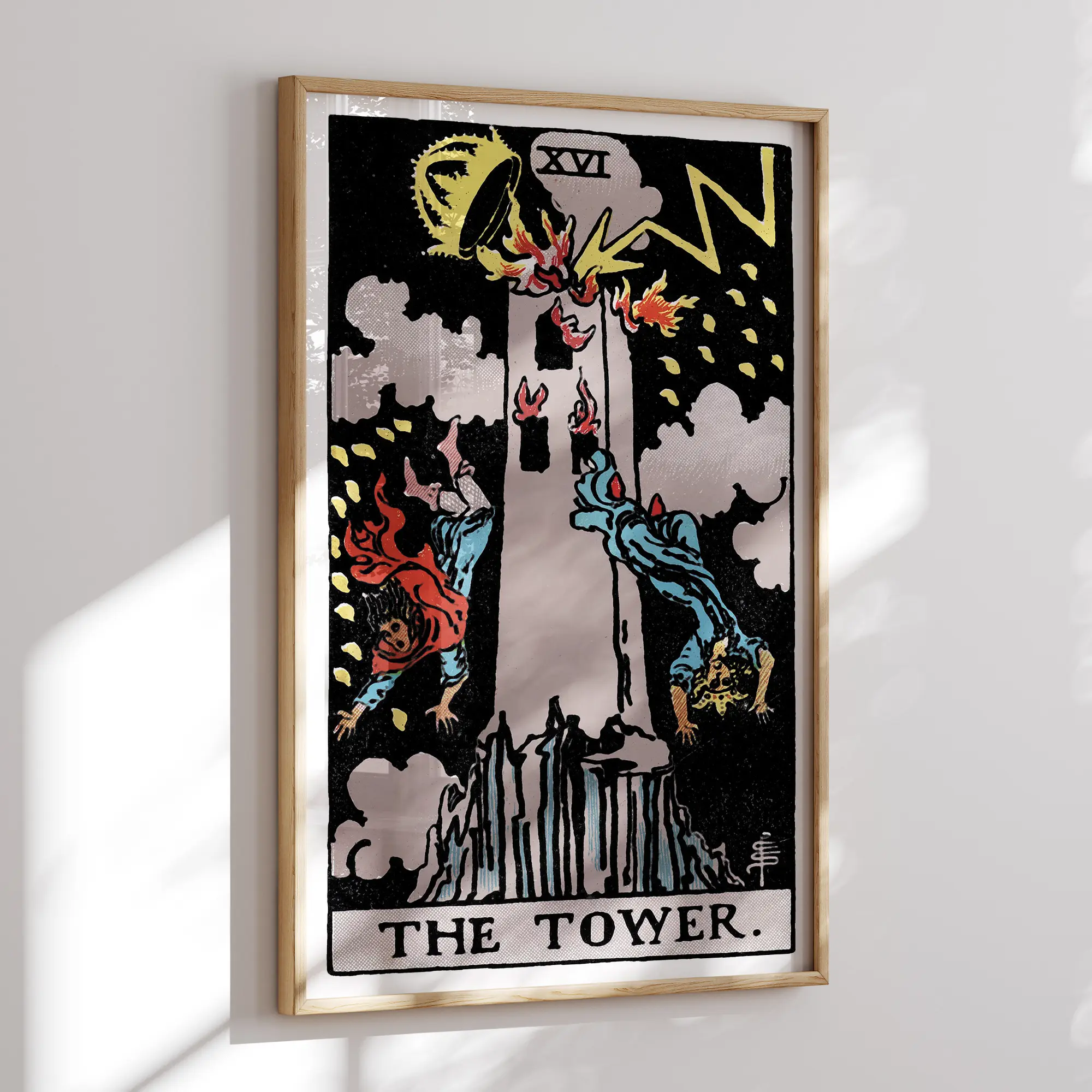The Tower :Tarot Card