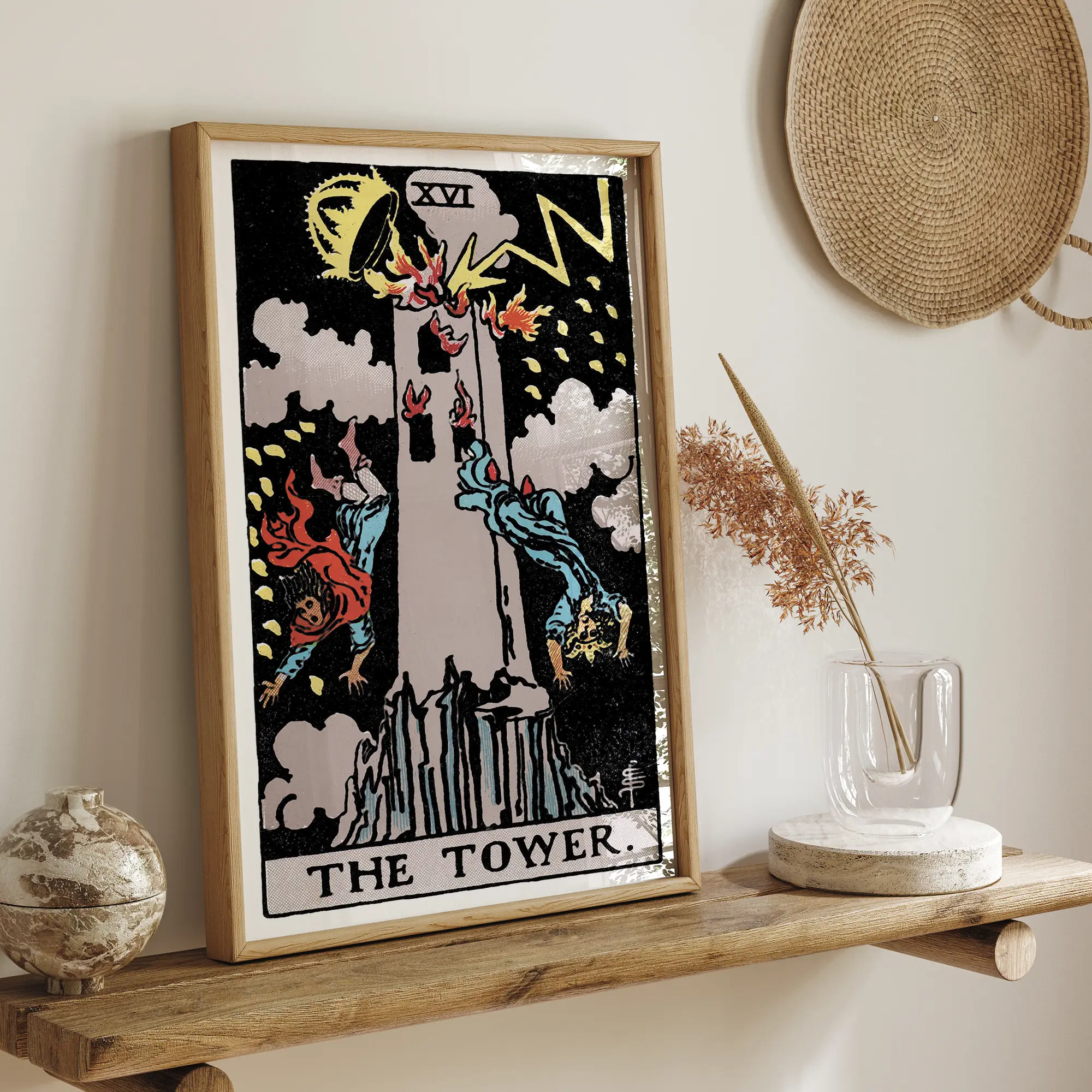 The Tower :Tarot Card