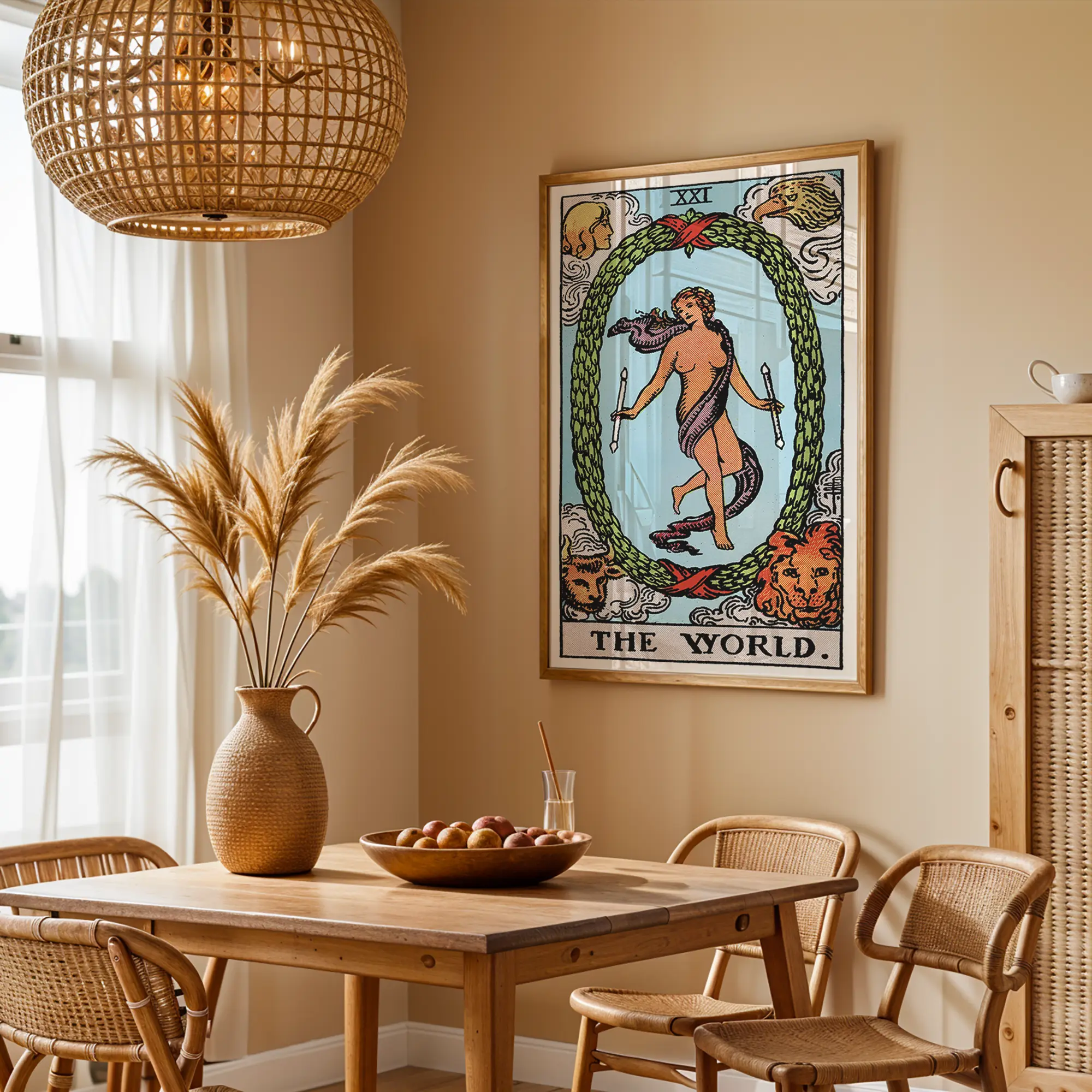 The World :Tarot Card