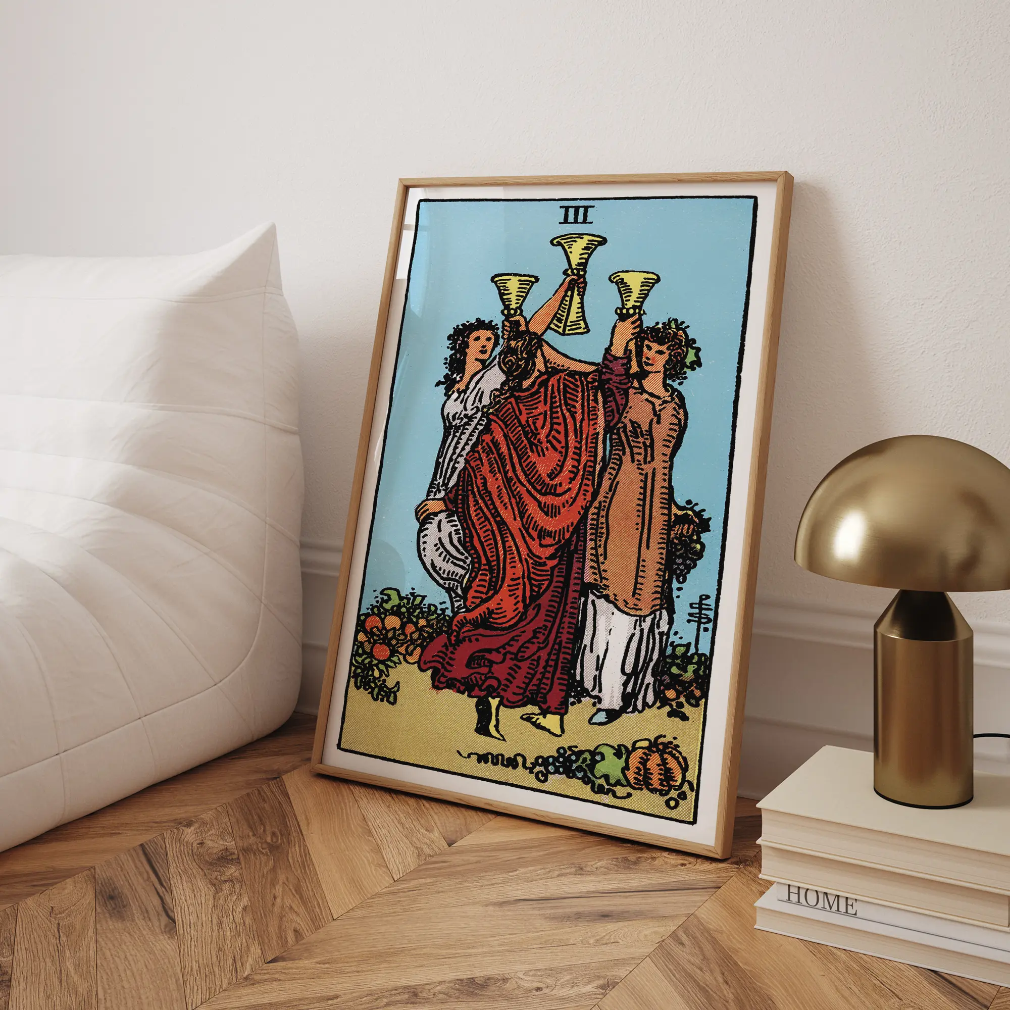 Three of Cups :Tarot Card