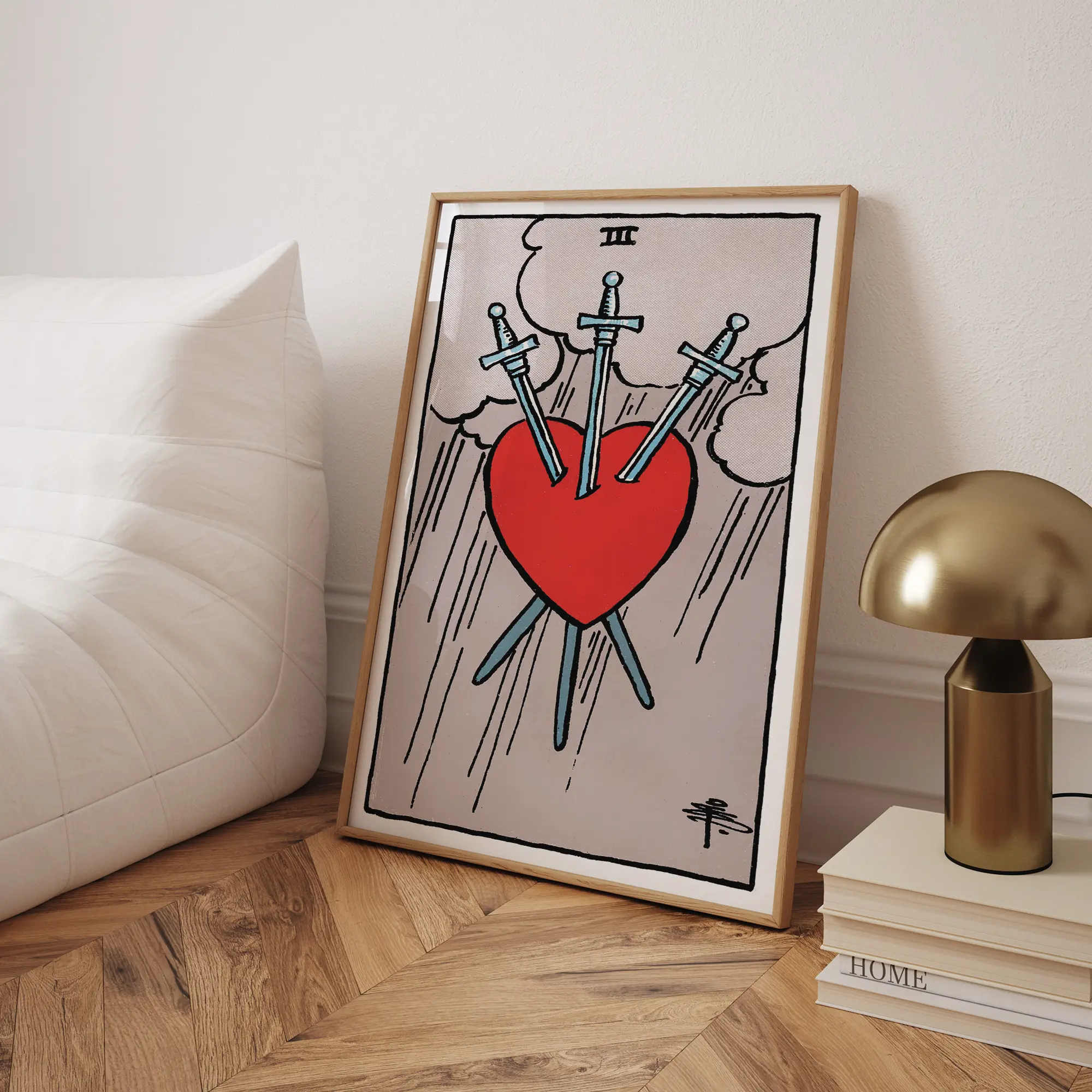 Three of Swords :Tarot Card