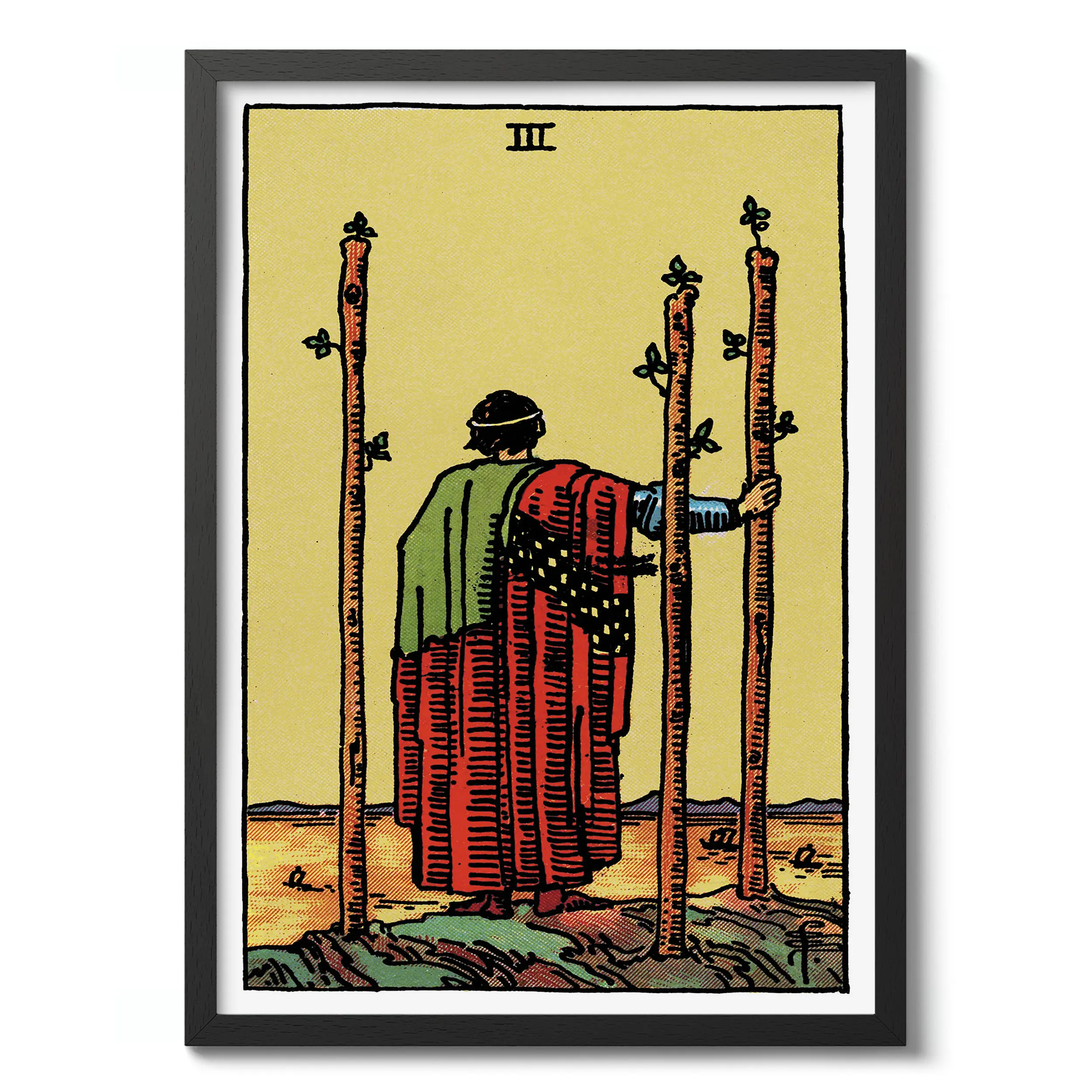 Three of Wands :Tarot Card