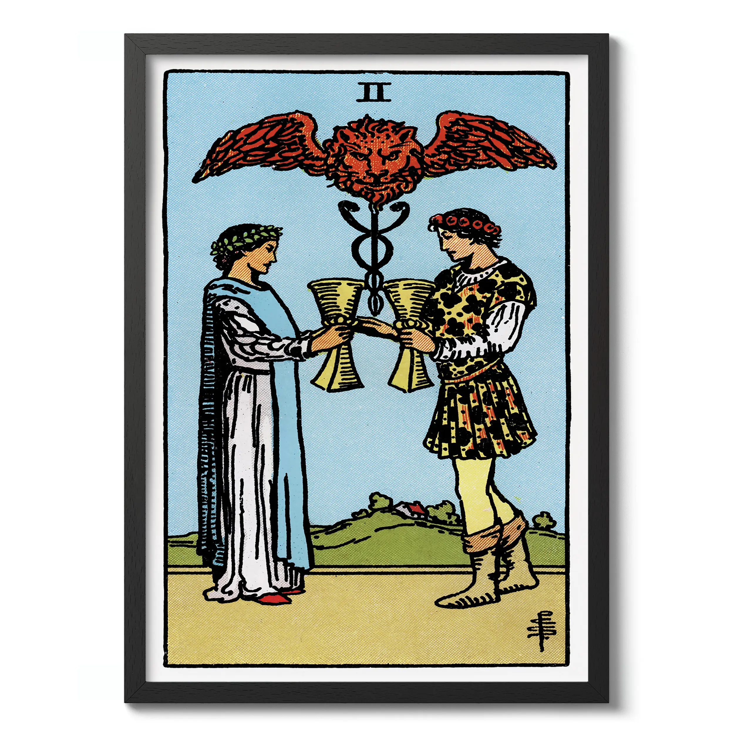 Two of Cups :Tarot Card