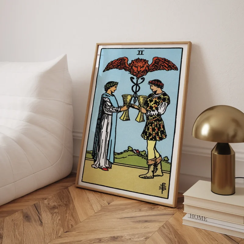 Two of Cups :Tarot Card