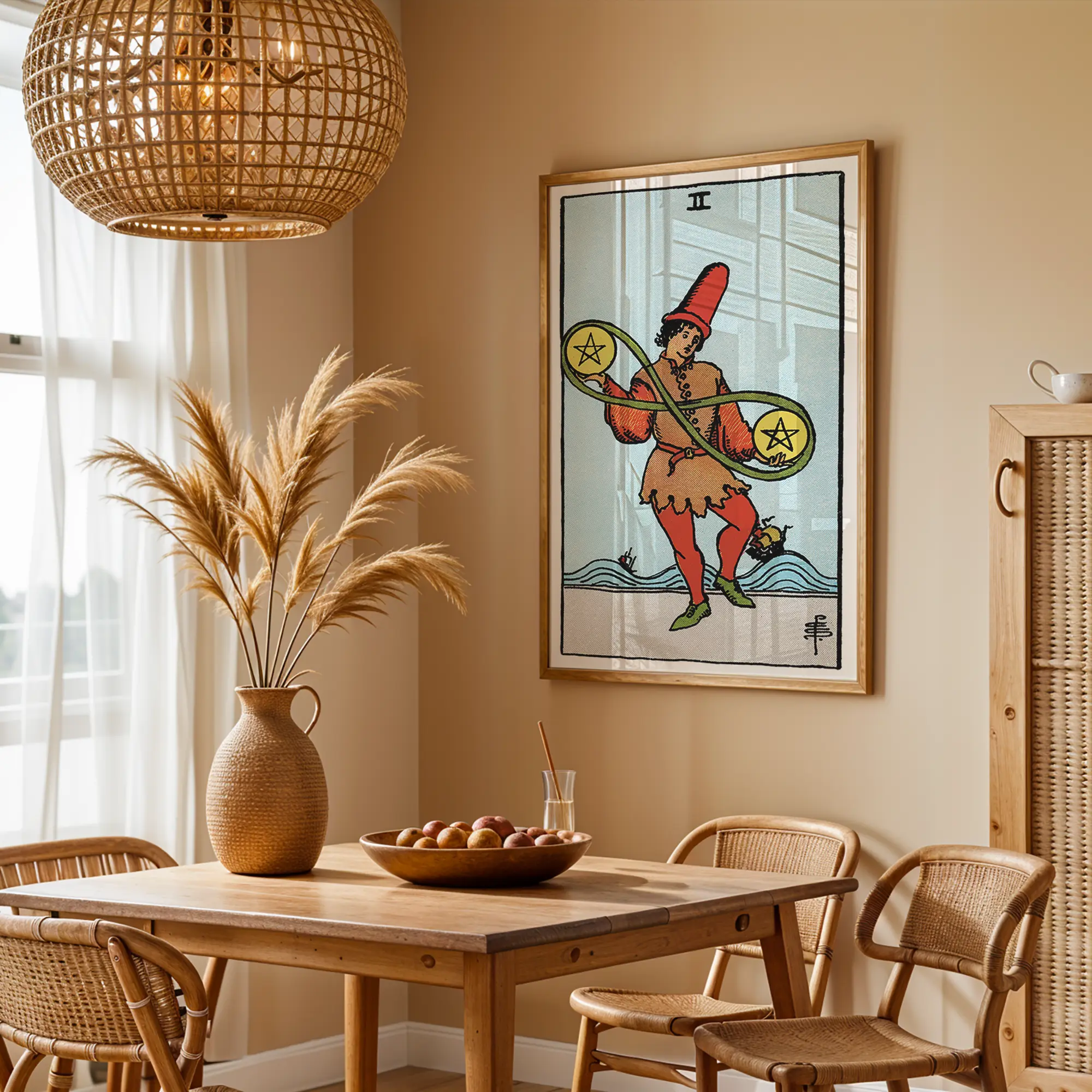 Two of Pentacles :Tarot Card