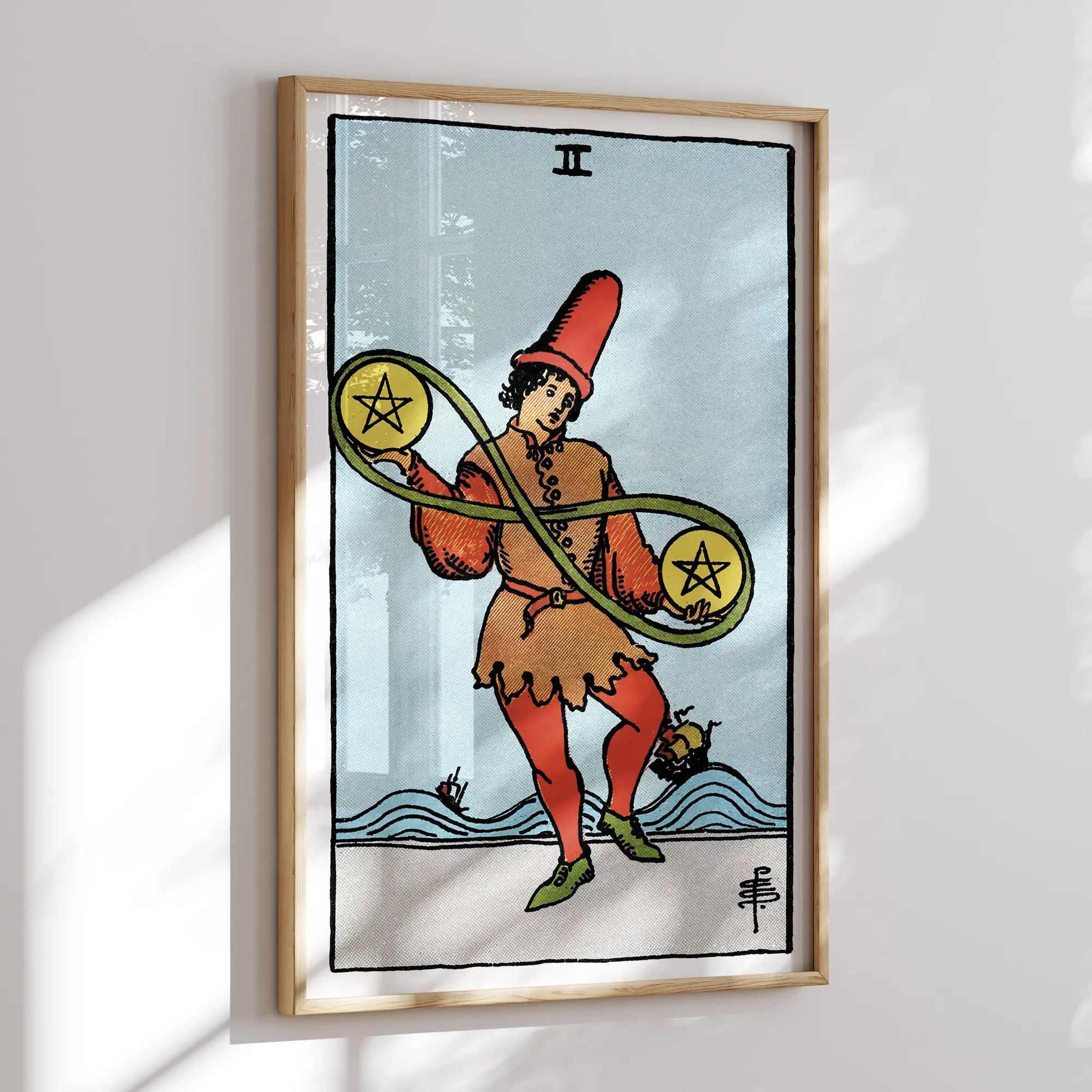 Two of Pentacles :Tarot Card