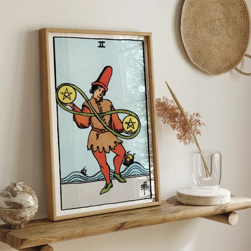 Two of Pentacles :Tarot Card