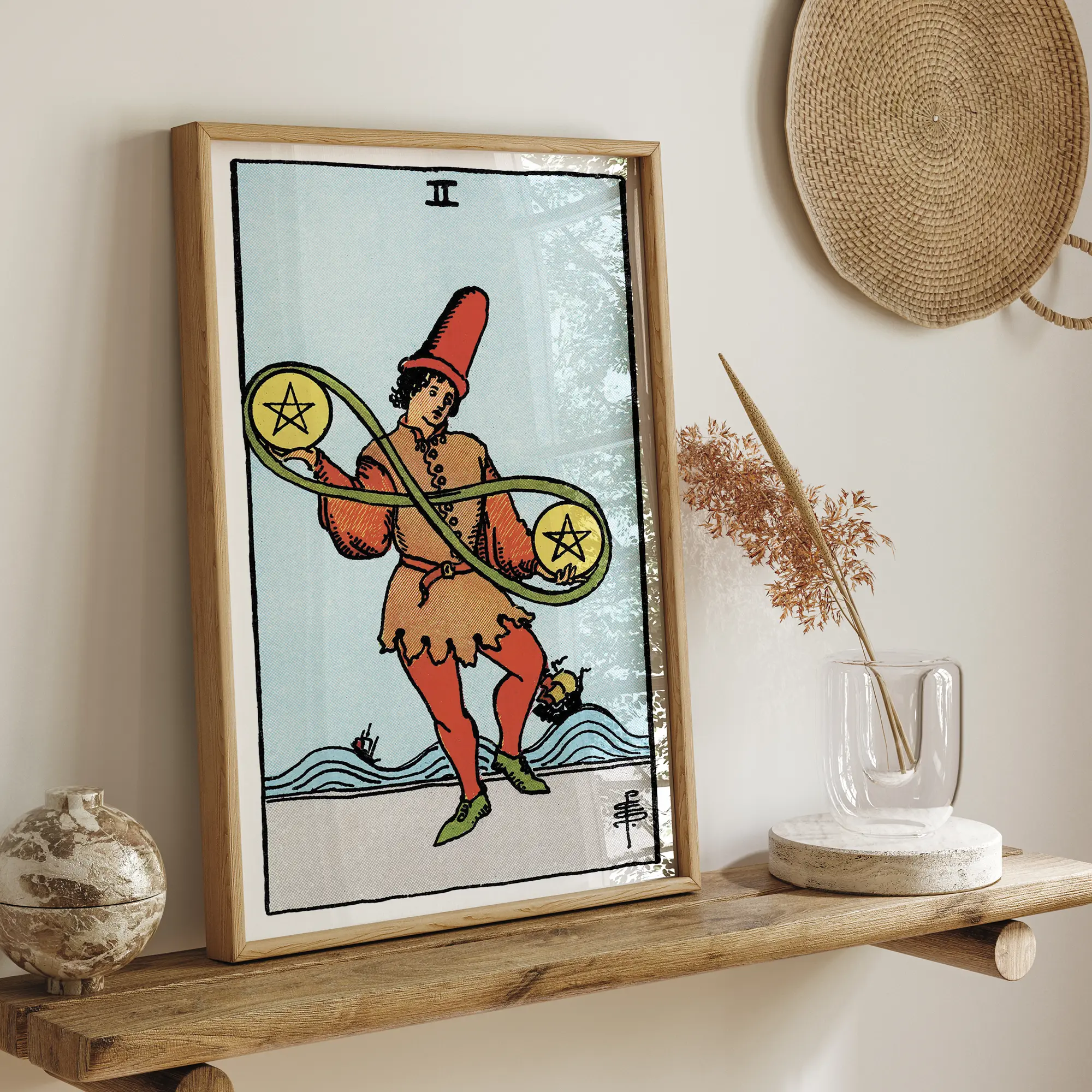 Two of Pentacles :Tarot Card